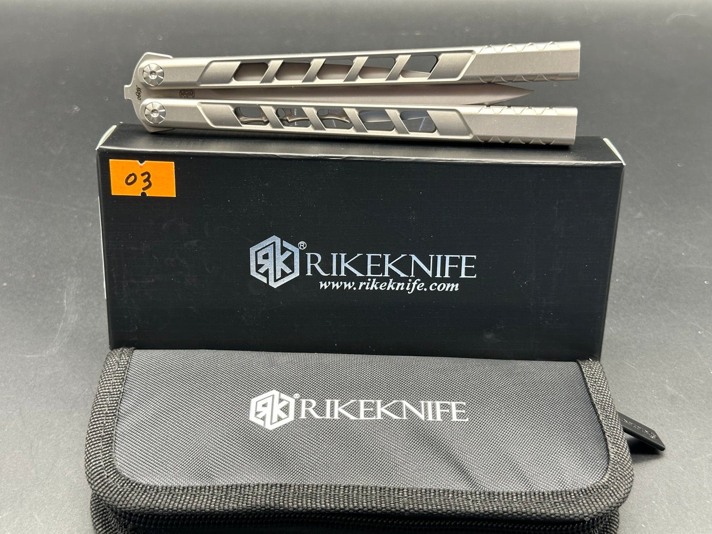 Rike Alien TB05 Butterfly Balisong knife Limited Edition of 20