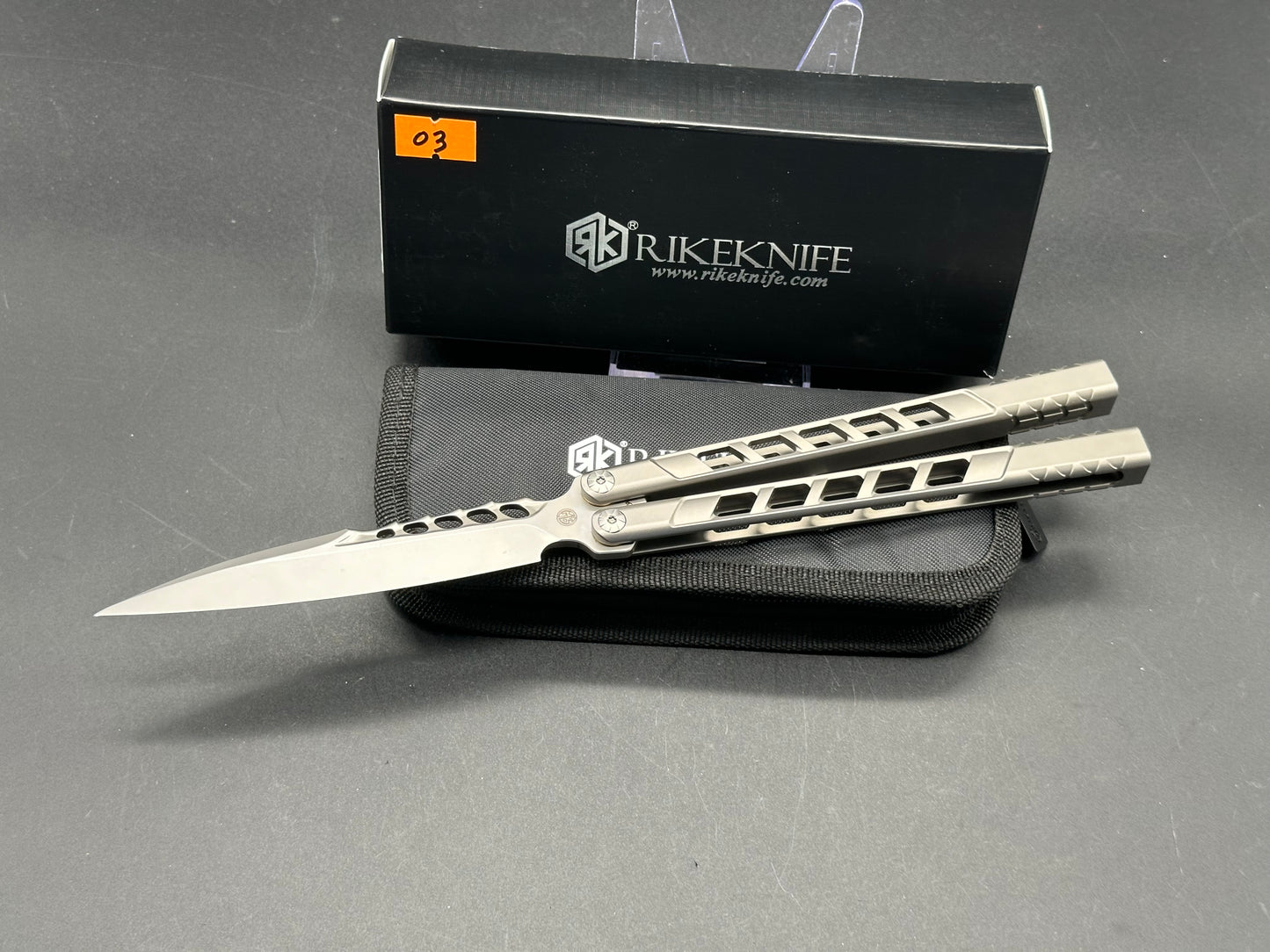 Rike Alien TB05 Butterfly Balisong knife Limited Edition of 20