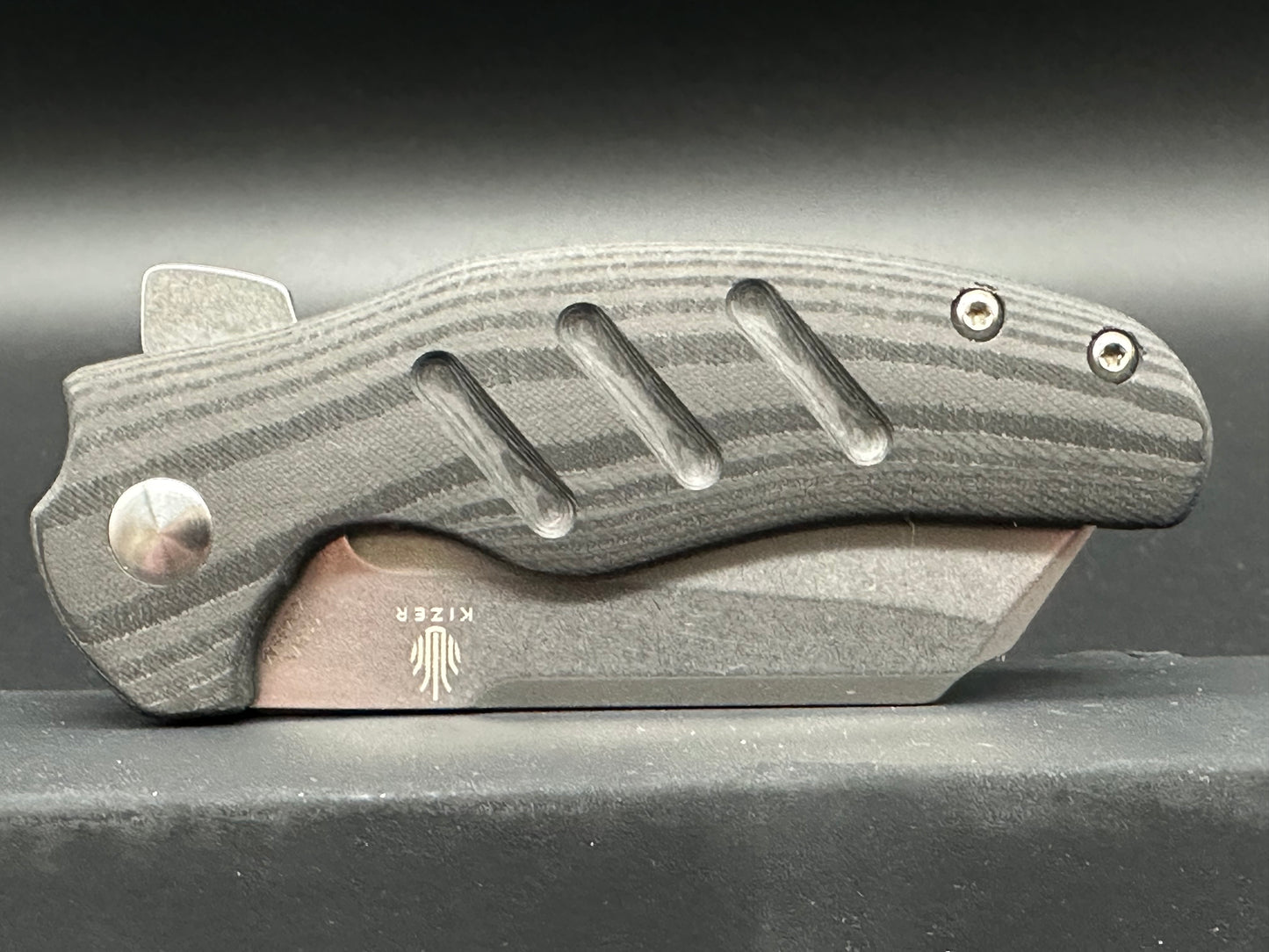 Kizer Mini Sheepdog C01C S35VN Carbon Fiber