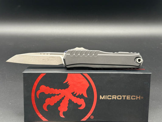 Microtech Cypher II S/E OTF Automatic Knife Black (3.5" Apocalyptic)