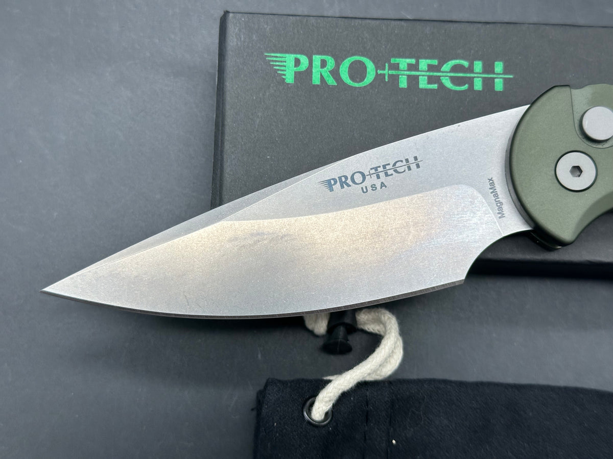 PROTECH TACTICAL RESPONSE GREEN ALUMINUM STONEWASHED MAGNAMAX
