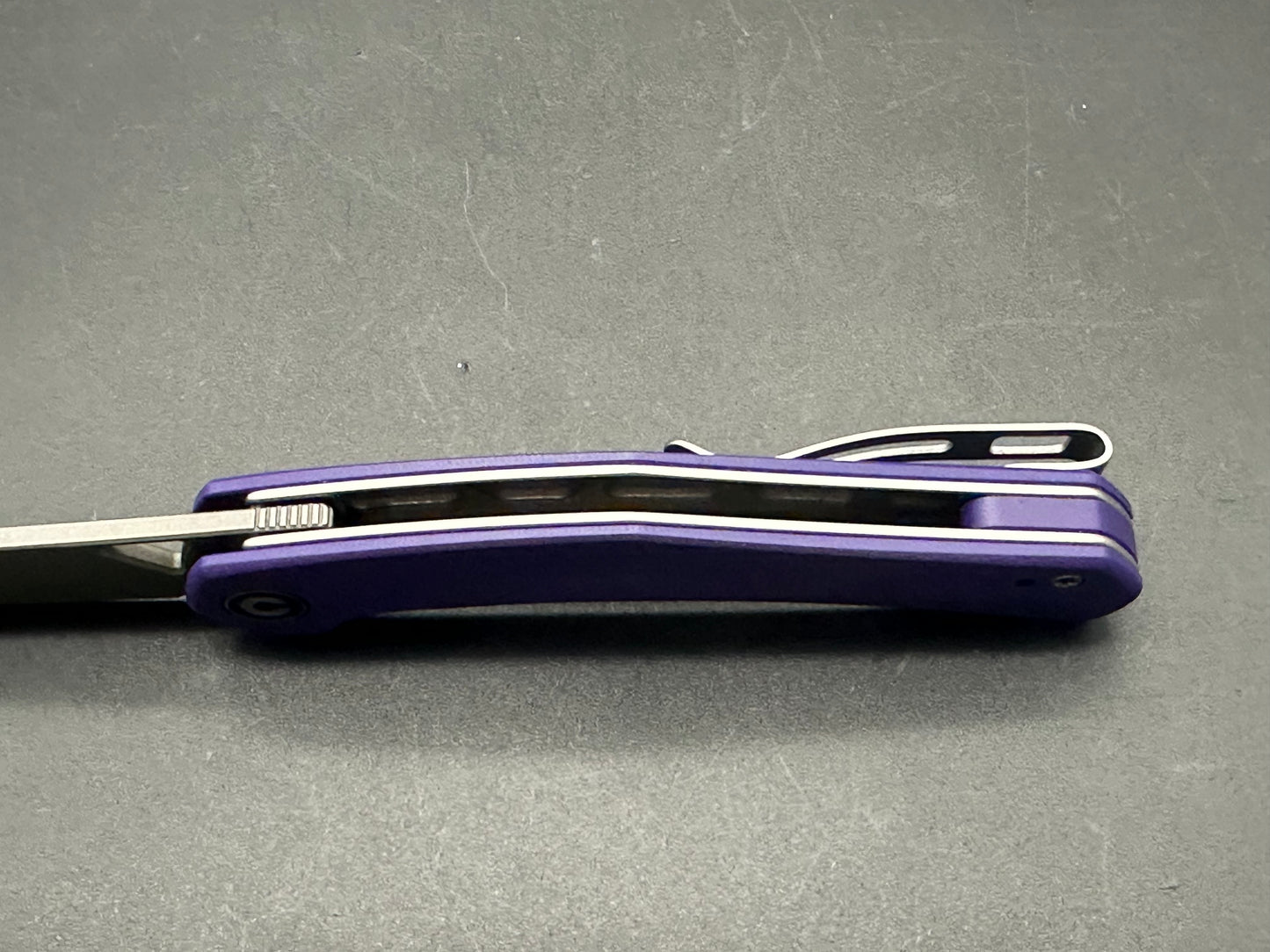 CIVIVI Lazar Liner Lock Knife Purple G-10 (3.3" SW) C20013-2