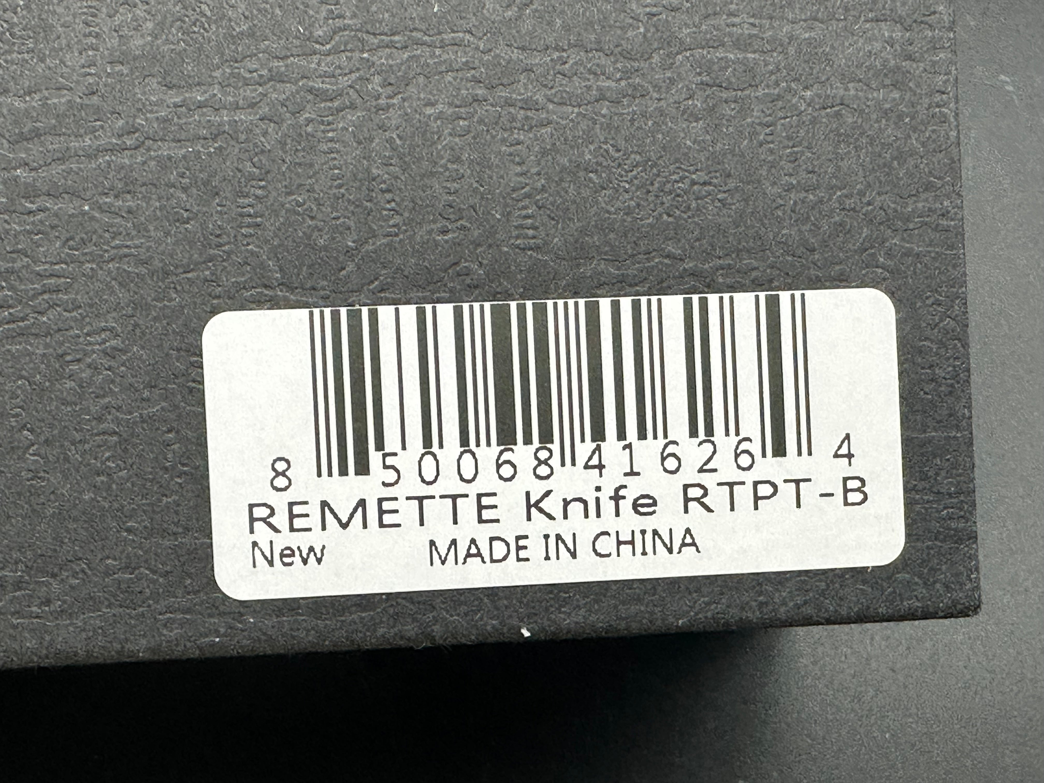 REMETTE RT-Meteor Knife Titanize Titanium Handle M390 Blade