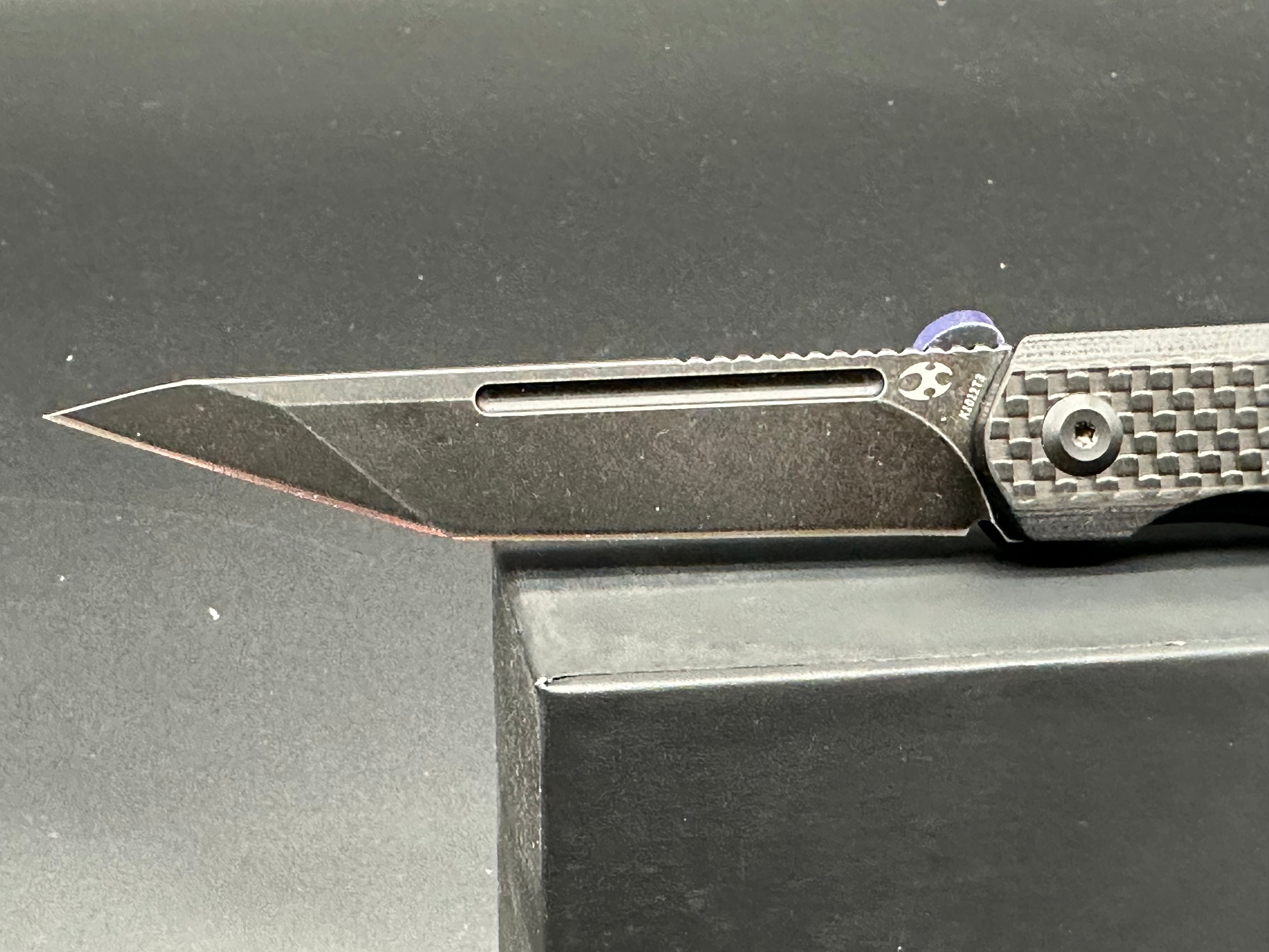 Kansept Knives Prickle Liner Lock Knife Carbon Fiber