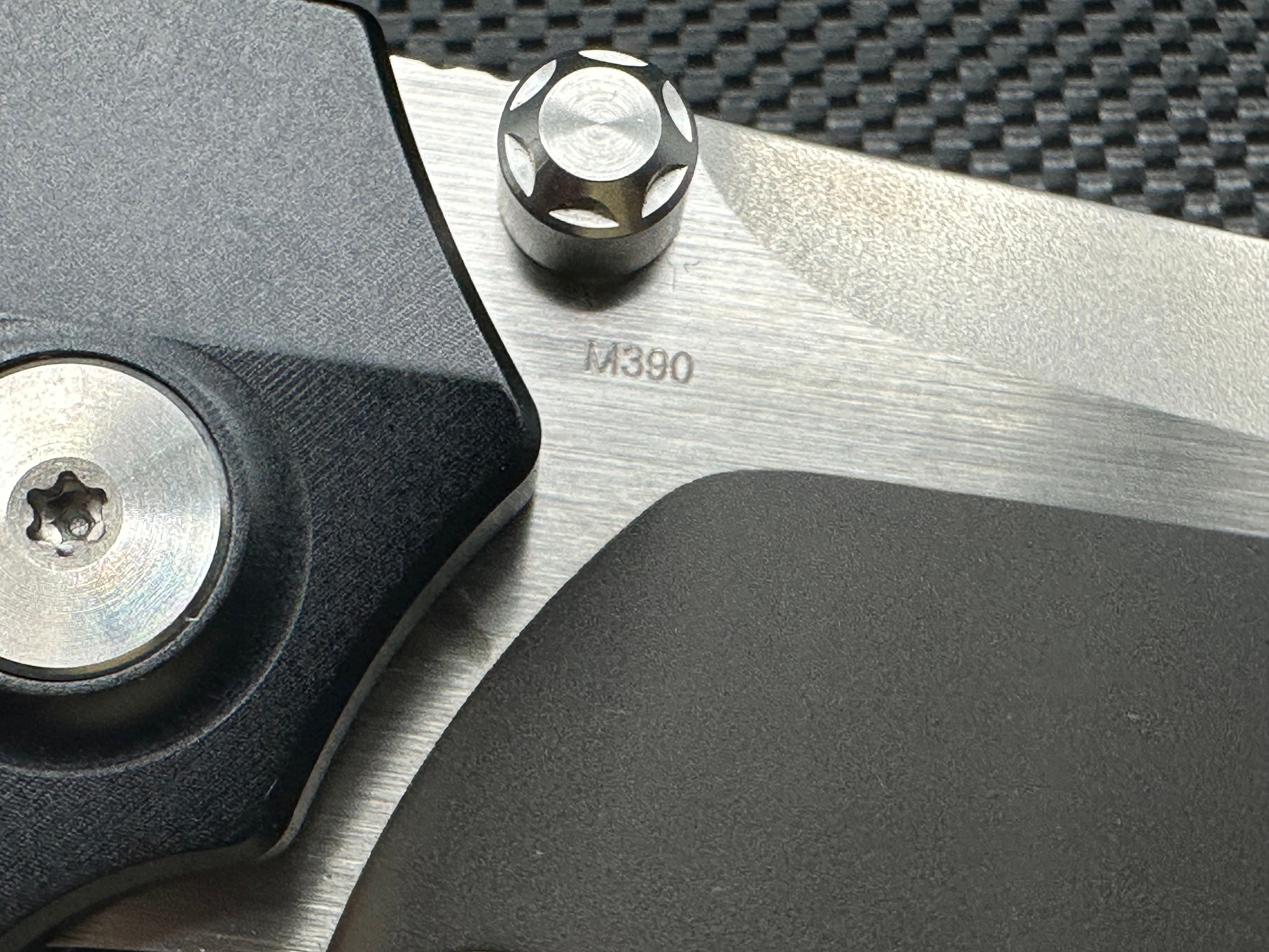 REMETTE RT-Meteor Knife Titanize Titanium Handle M390 Blade