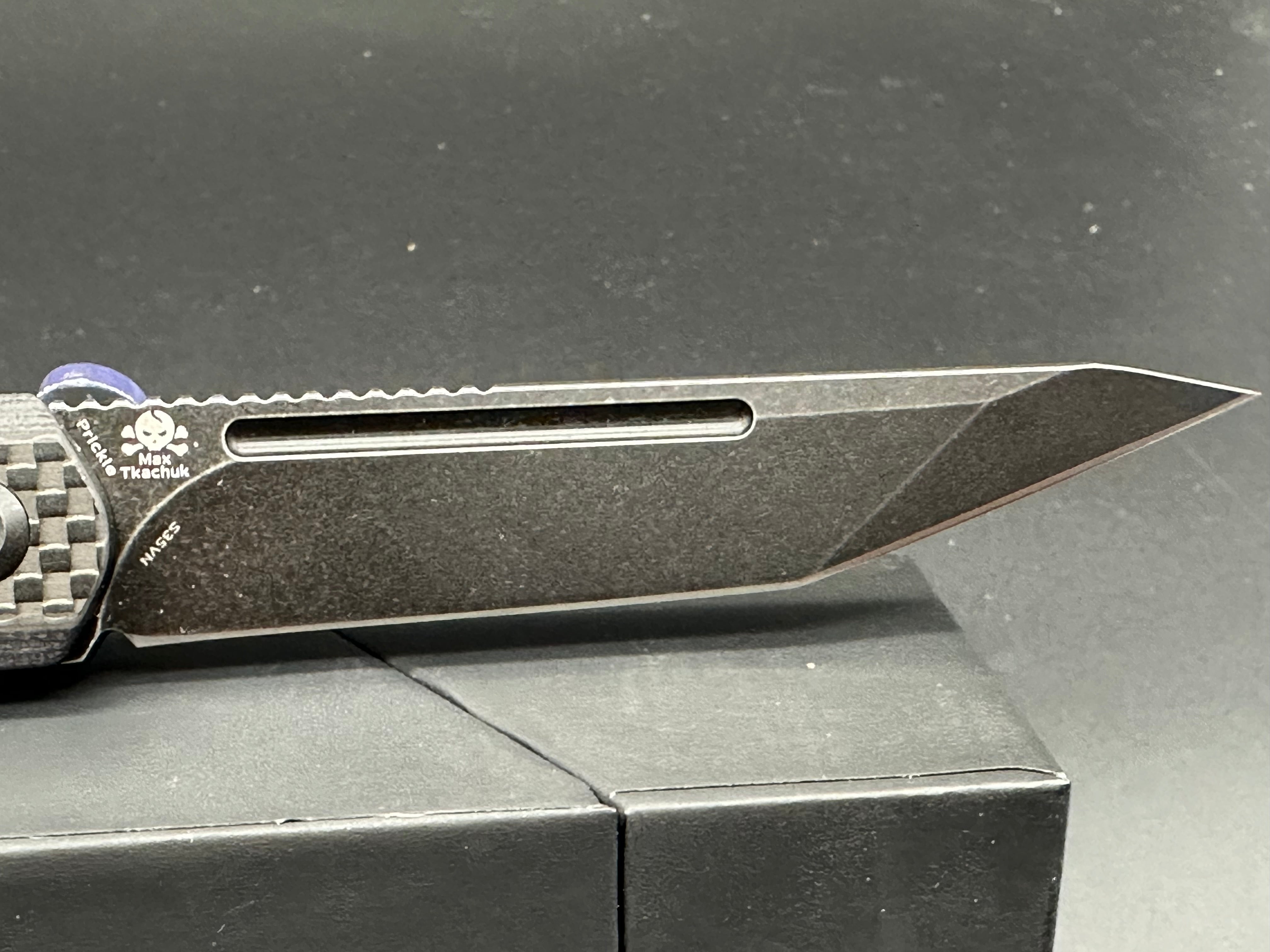 Kansept Knives Prickle Liner Lock Knife Carbon Fiber