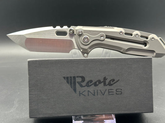 Reate Knives Terminator T1000 Ti Milled Handle Satin CPM-3V