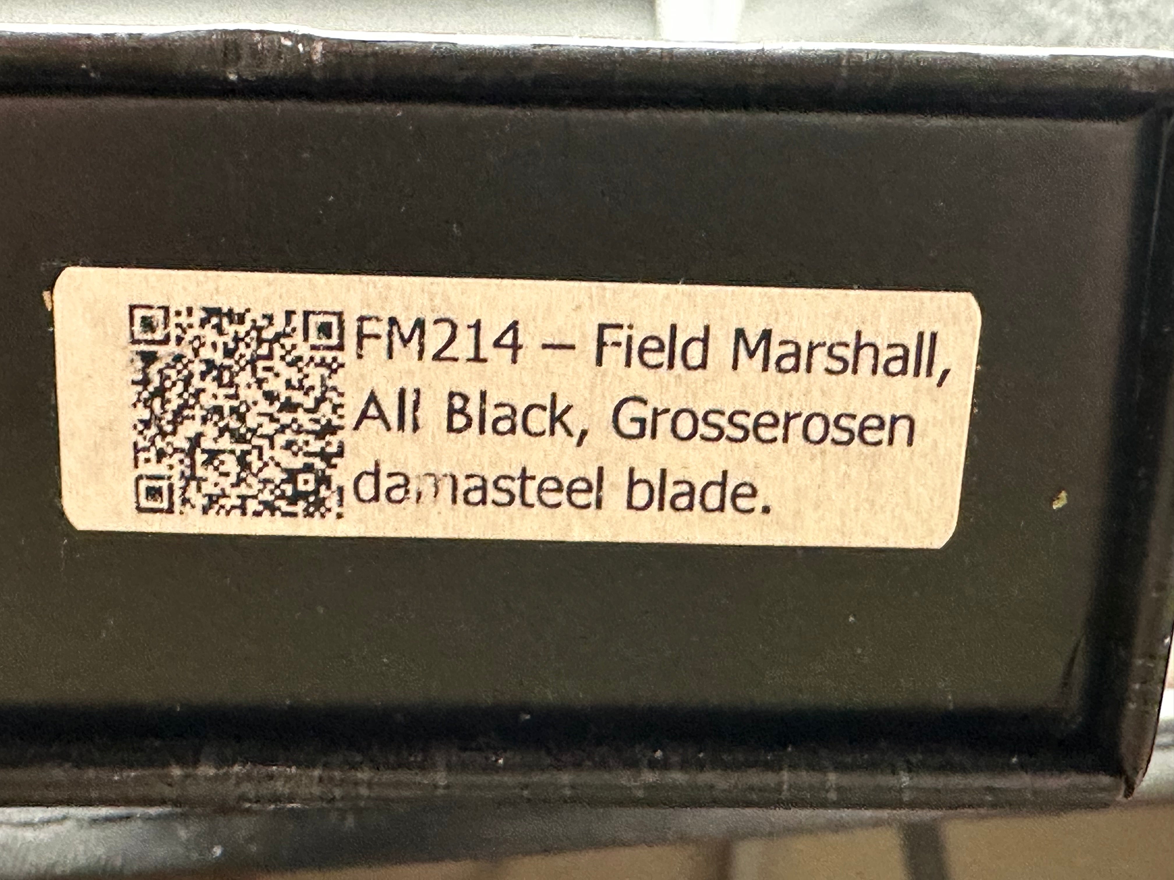 Steelcraft Begg Field Marshal Damasteel