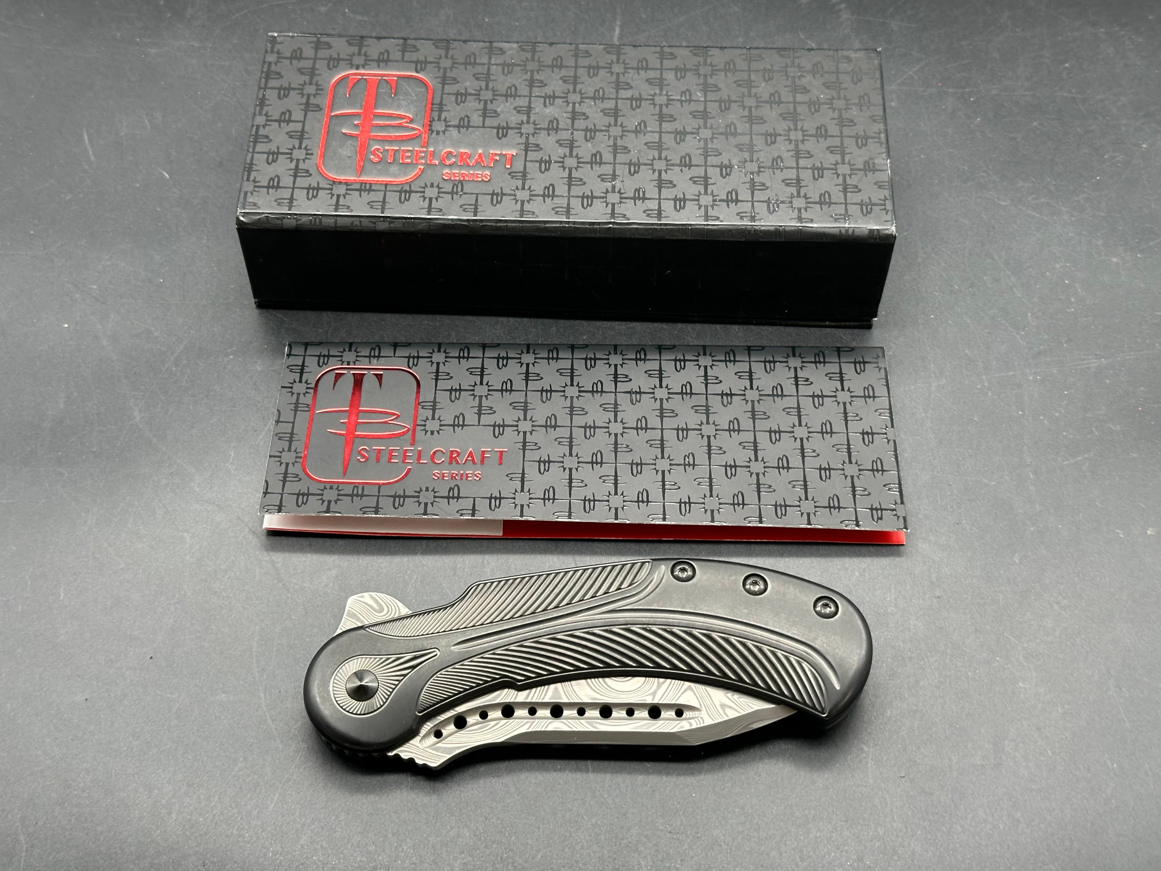 Steelcraft Begg Field Marshal Damasteel