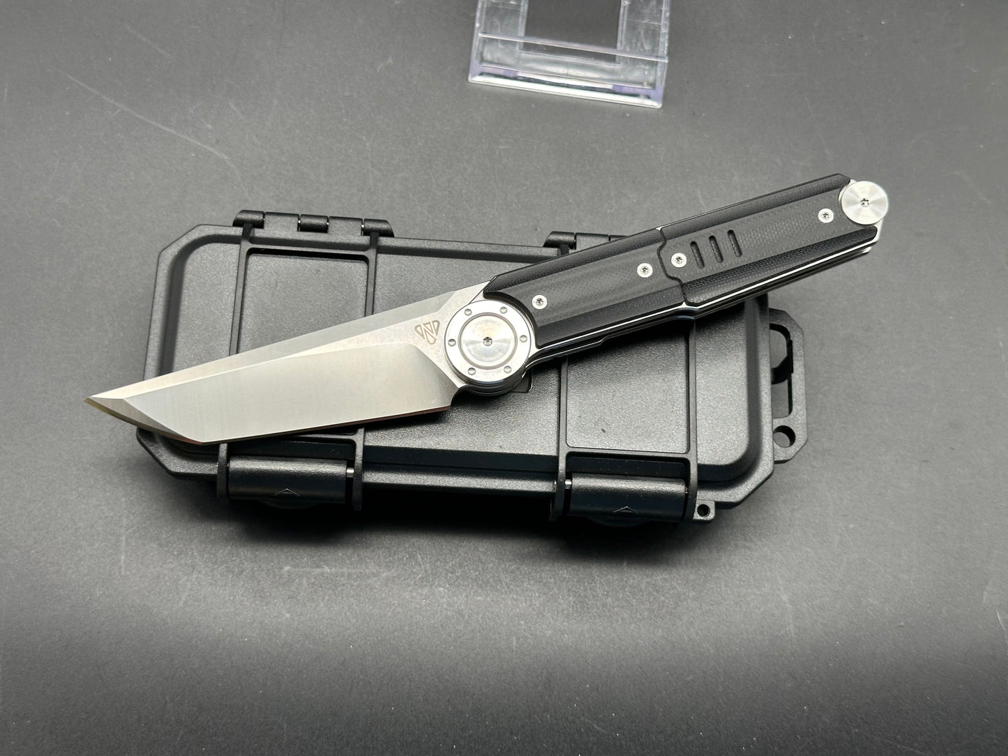 NOC Knives Tac Ray - DG-23/Black G-10 Satin 440c