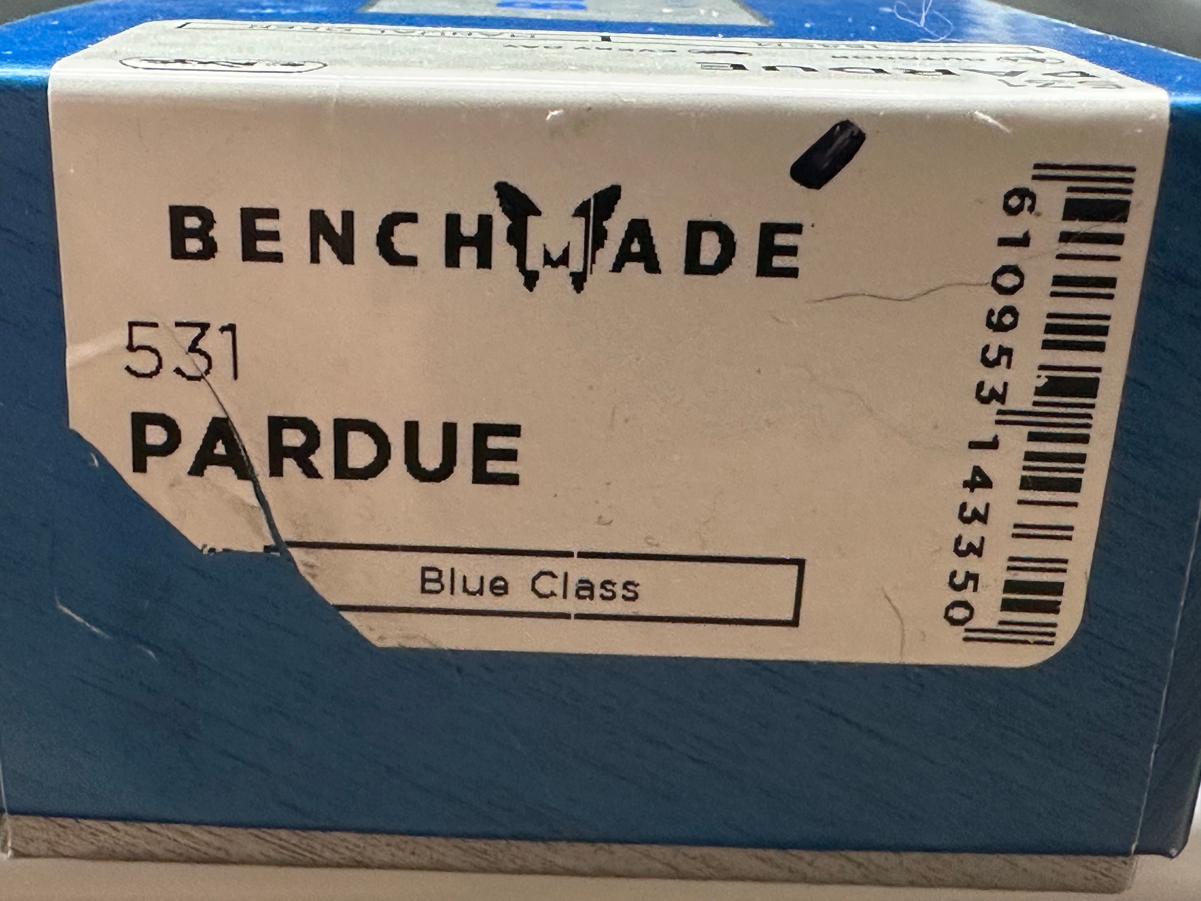 Benchmade Pardue Drop Point AXIS Lock Knife G-10 (3.25")