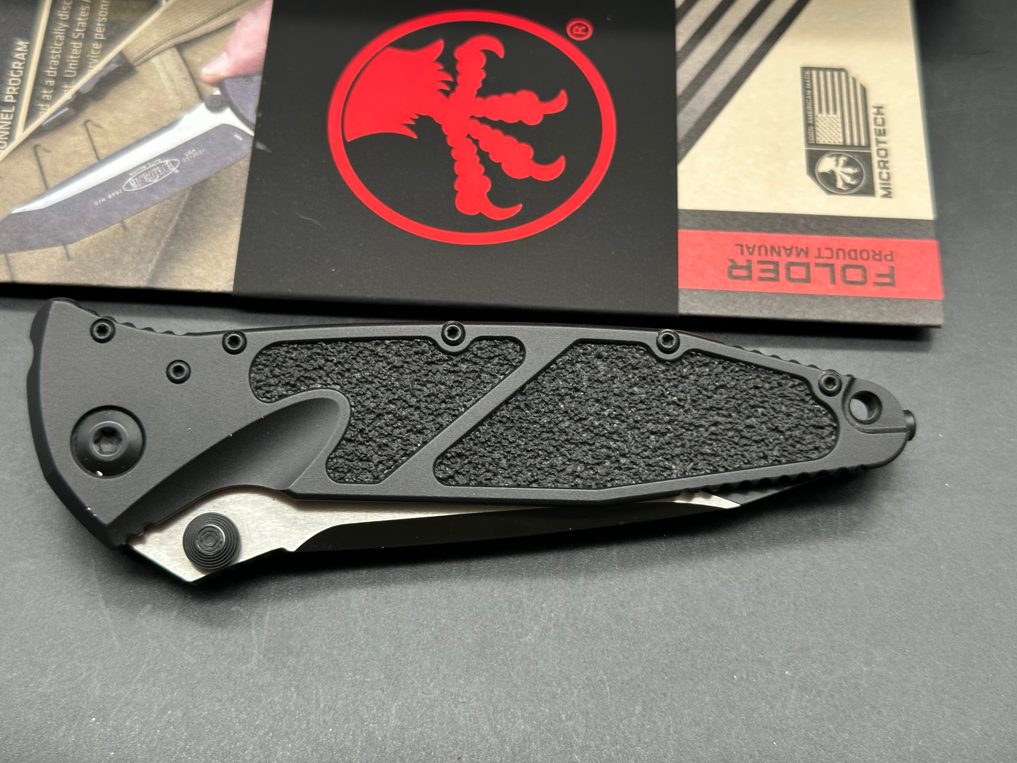Microtech manual Socom Elite, serrated