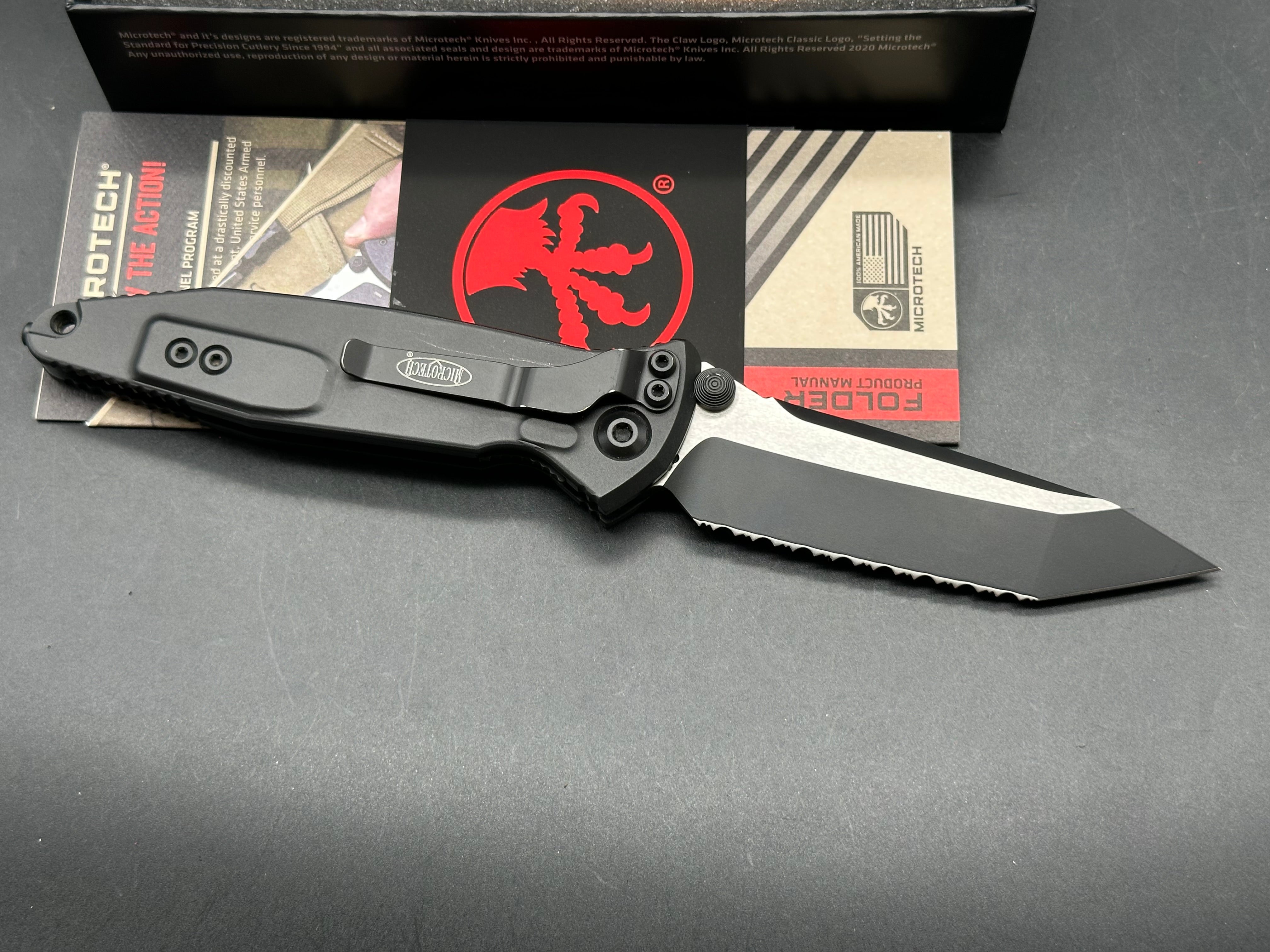 Microtech manual Socom Elite, serrated