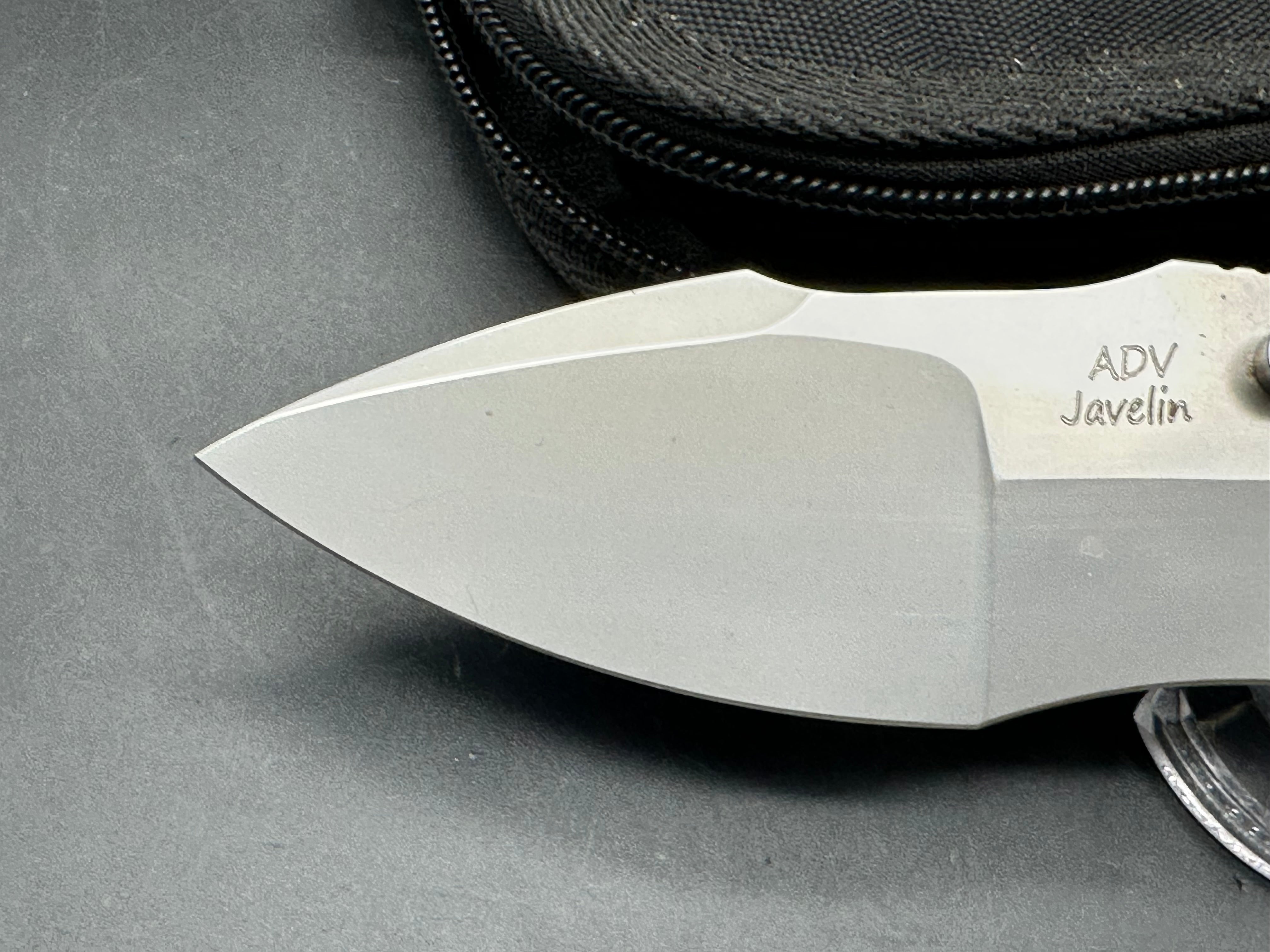 Andre De Villiers ADV custom Javelin - black & brown inlays - one of one