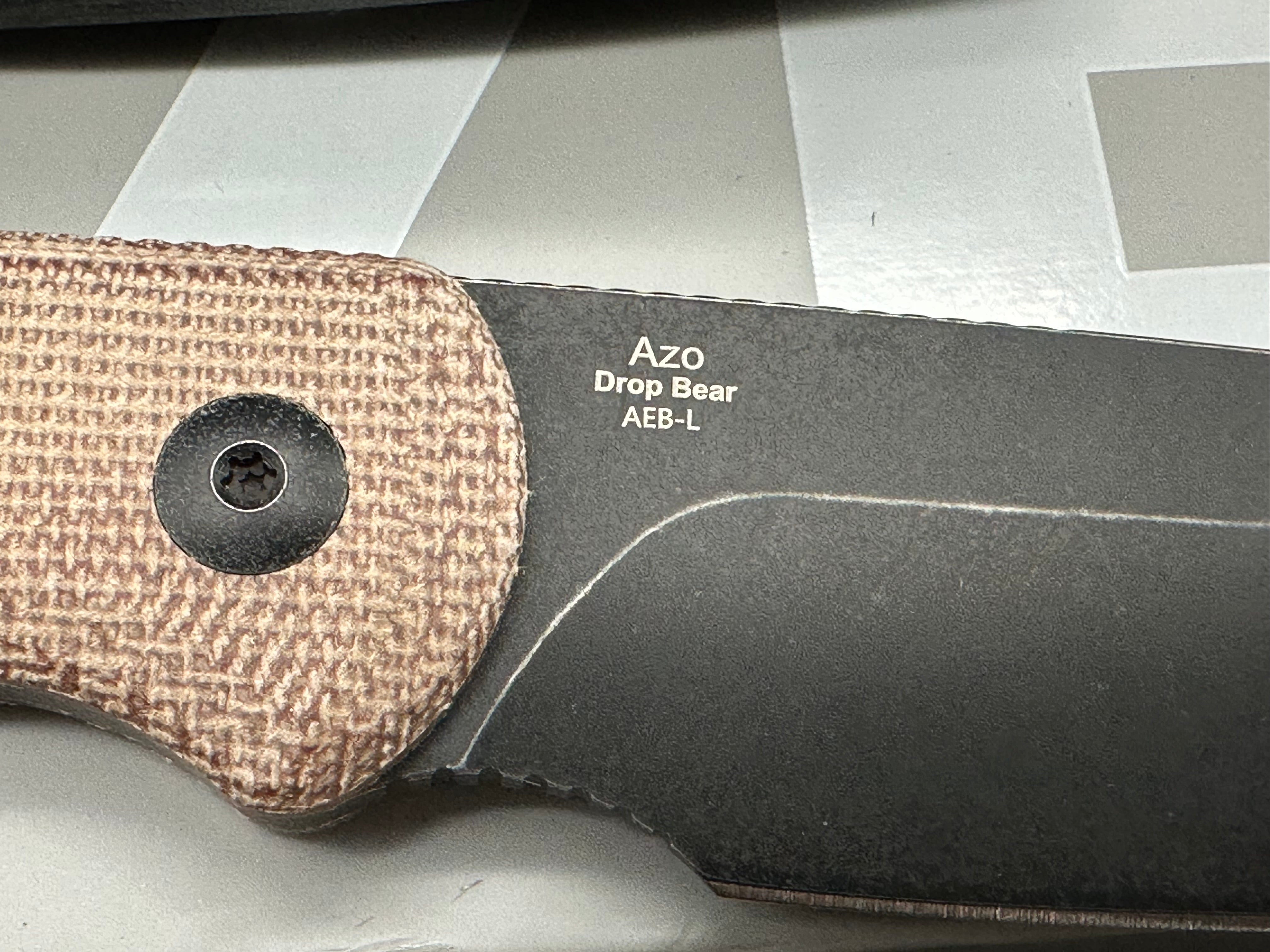 Kizer DROP BEAR FIX | AEB-L | NORPLEX ULTREX MICARTA |