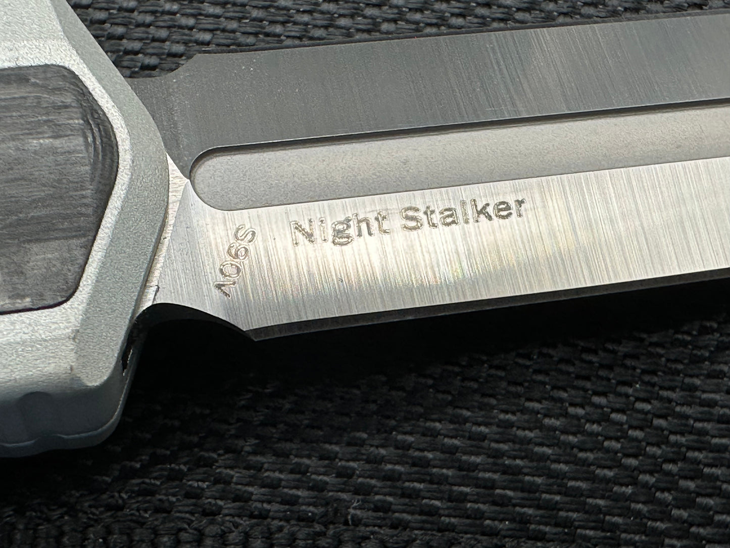 No Limit Night Stalker OTF Aluminum Frame + Carbon Fiber Inlays Dagger CPM-S90V