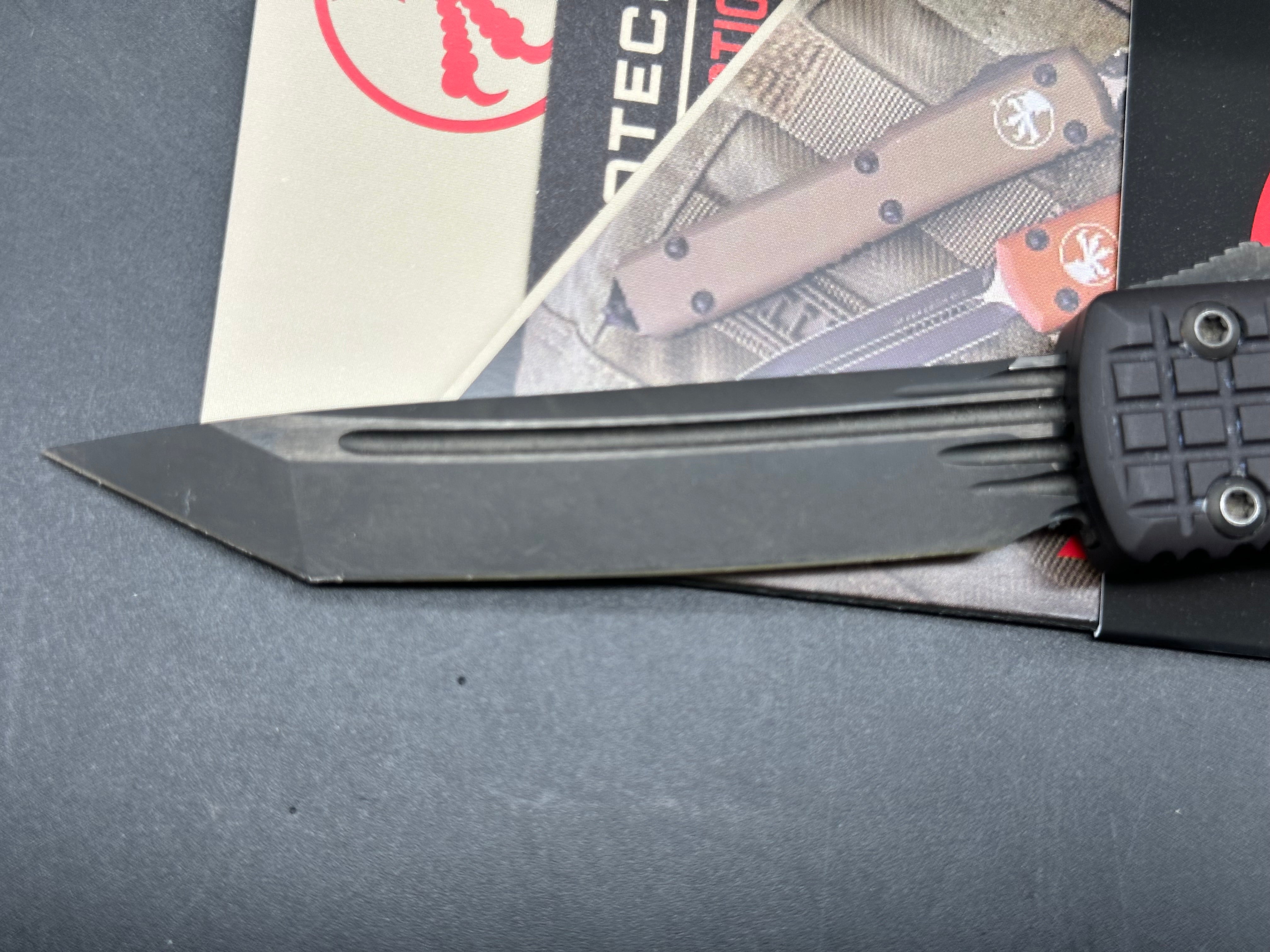 Microtech Ultratech, nickel boron internals, frag pattern