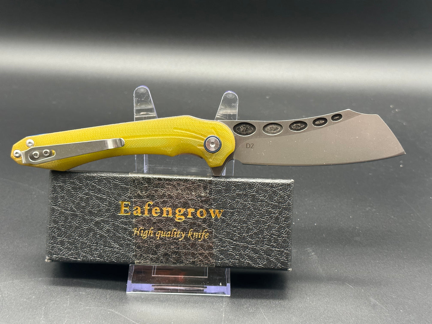 Eafengrow EF971 D2 Yellow G10 Handle