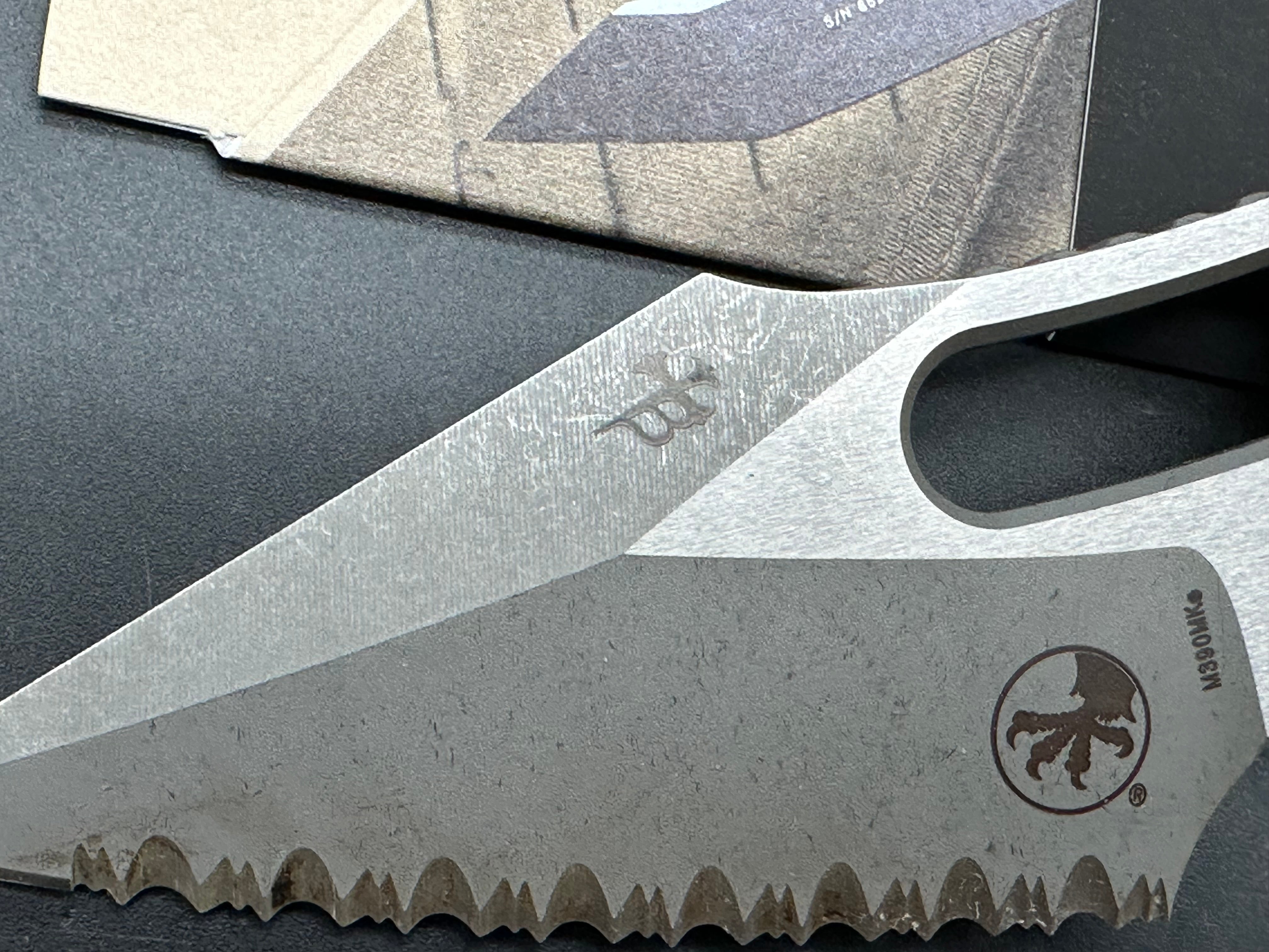 Mictotech Ram Lock stitch serrated