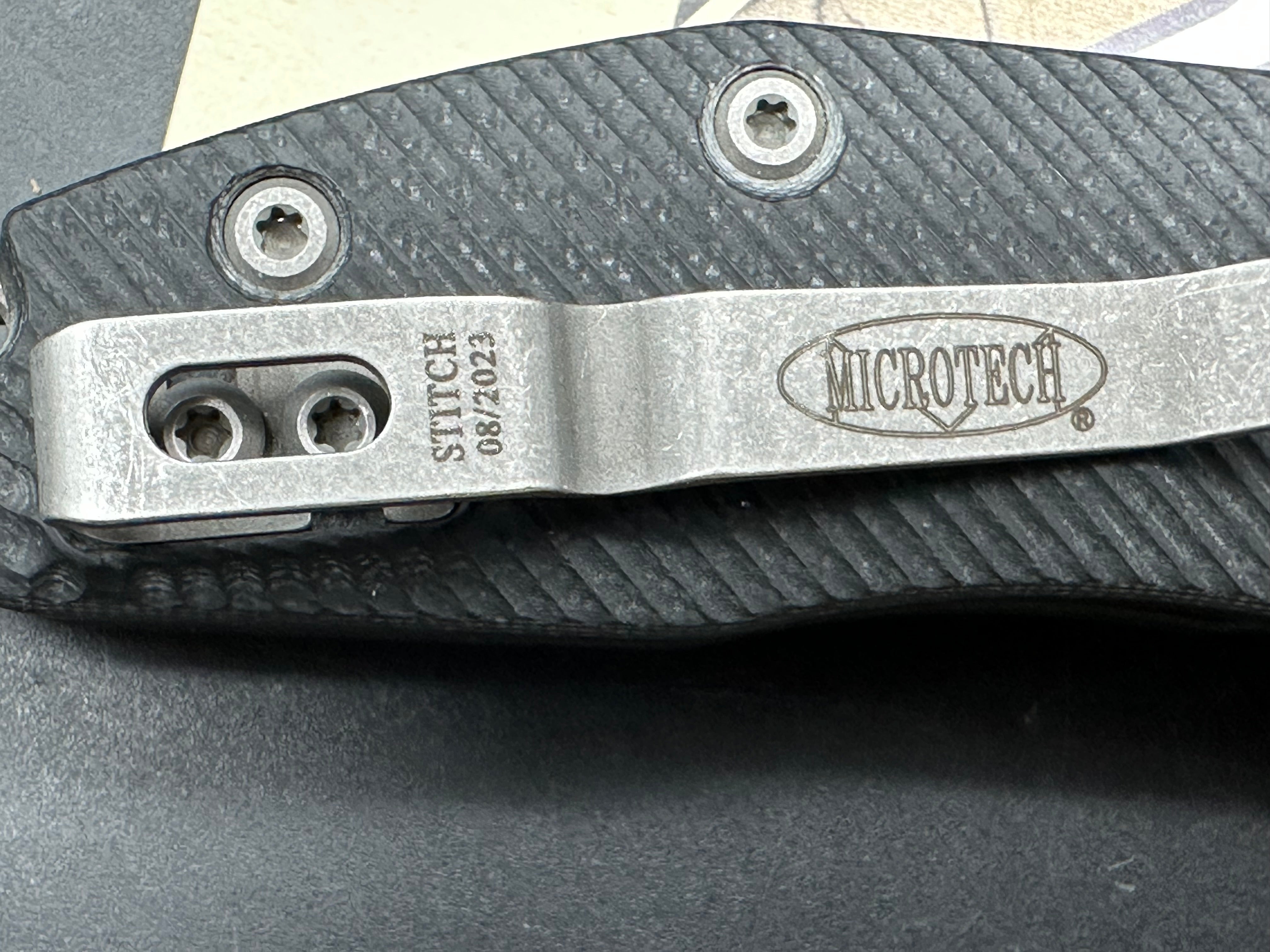 Mictotech Ram Lock stitch serrated