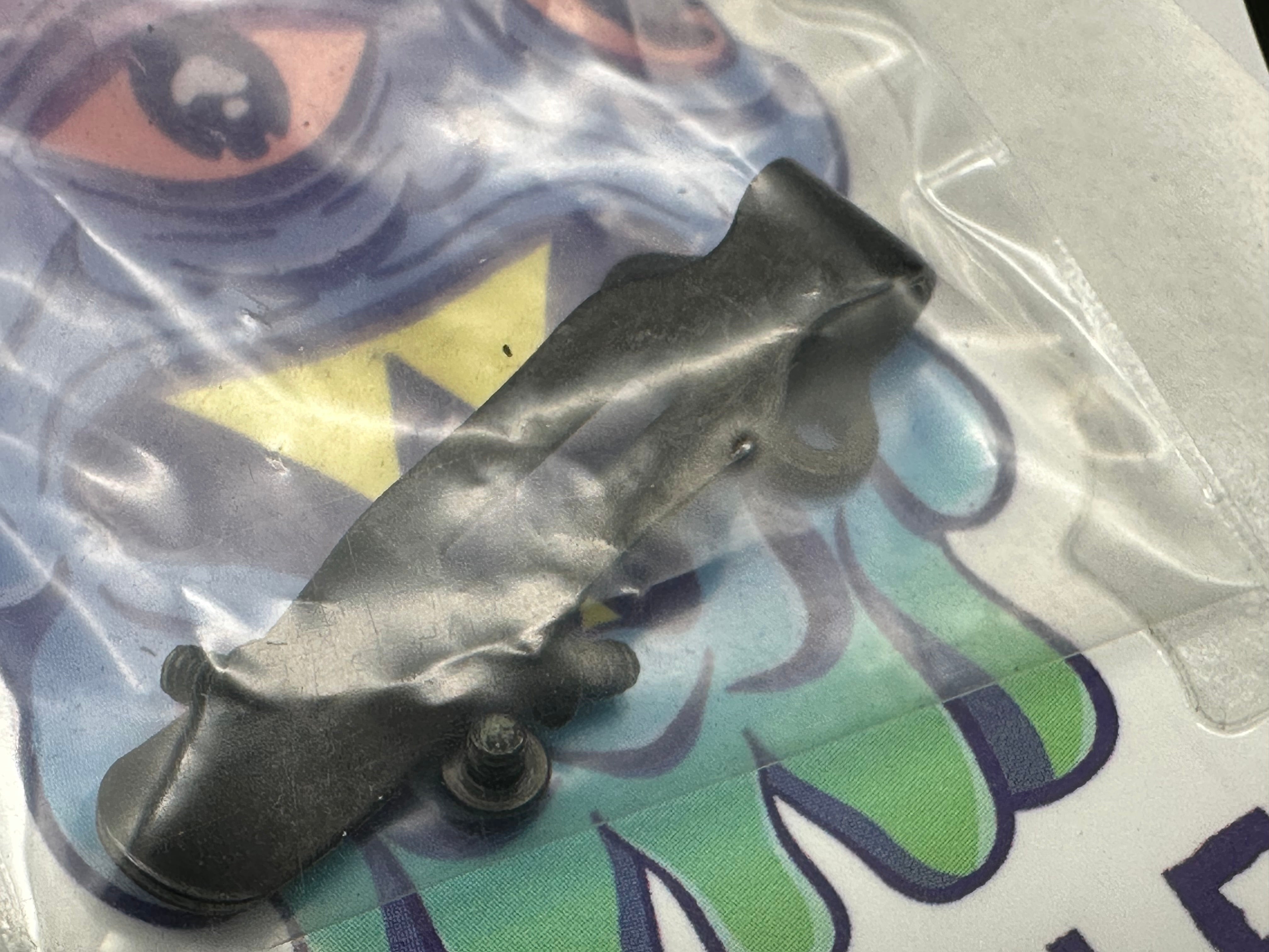 Benchmade ColorfulFilth Flame Out Bailout 3.38" RUD Black & Red Cerakote CPM-3V