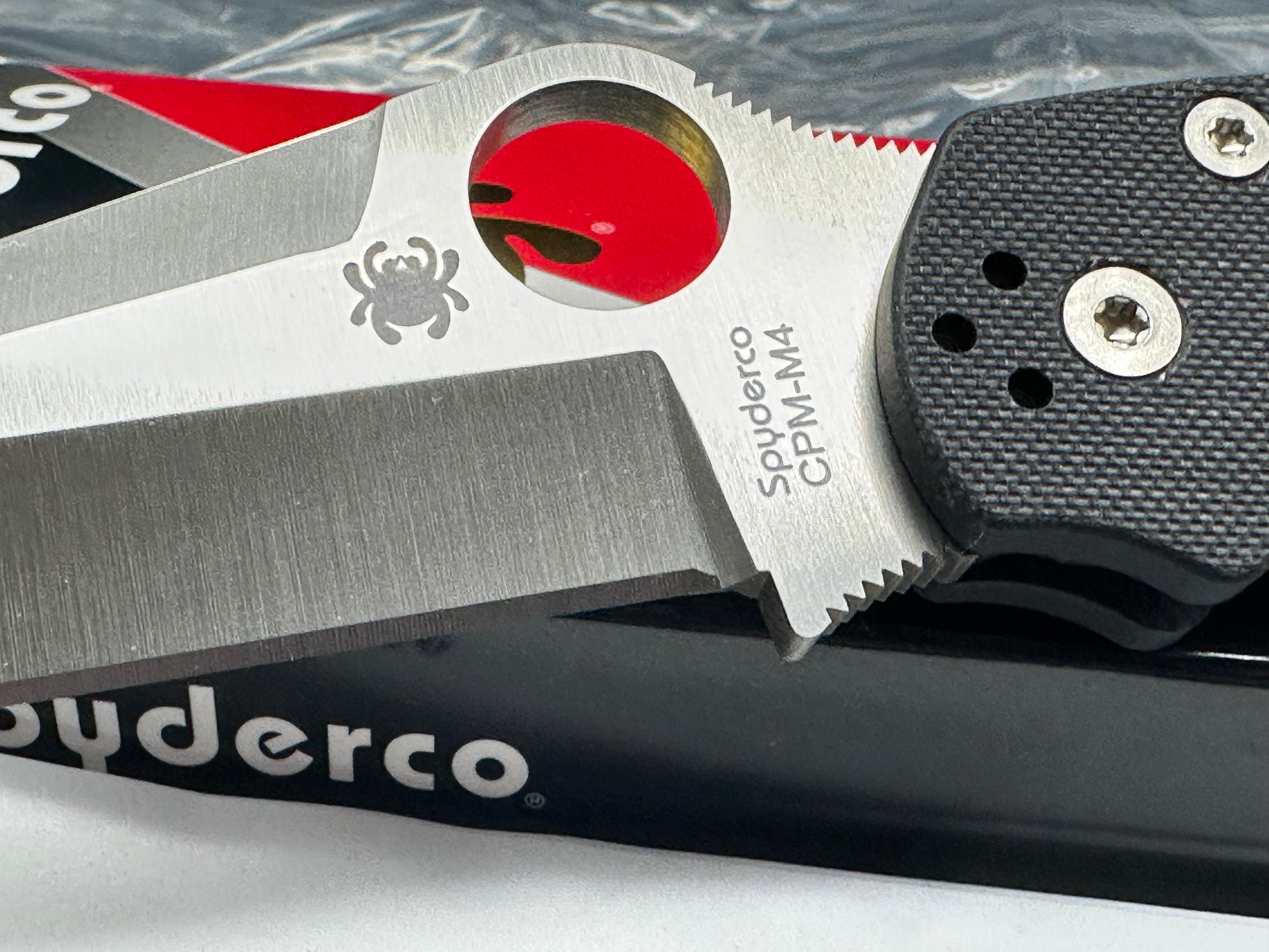 Spyderco Paramilitary 2 Exclusive Tanto Compression Lock Knife G-10 (3.4" Satin)