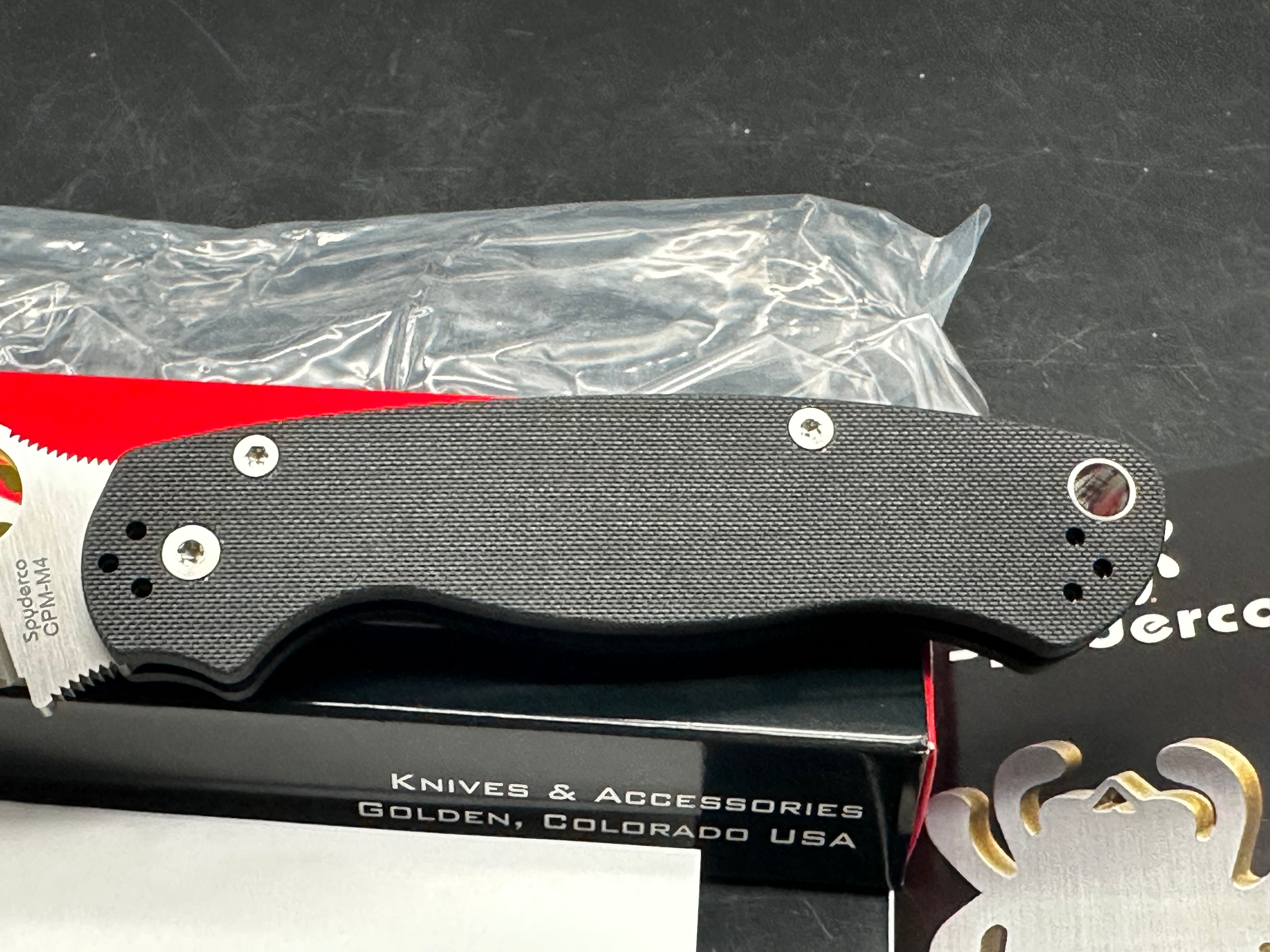 Spyderco Paramilitary 2 Exclusive Tanto Compression Lock Knife G-10 (3.4" Satin)