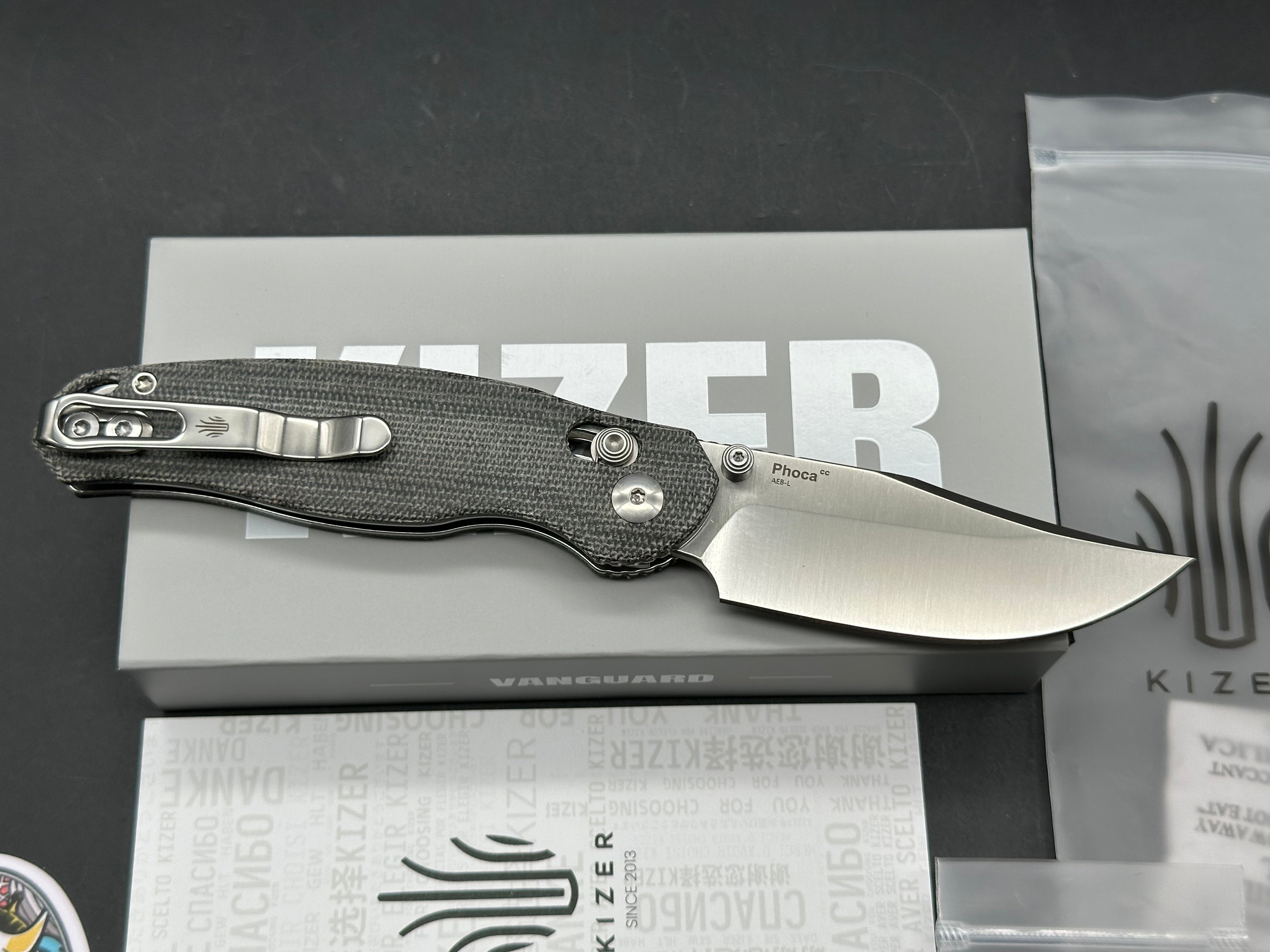 Kizer PHOCA CC | AEB-L | NORPLEX ULTREX MICARTA