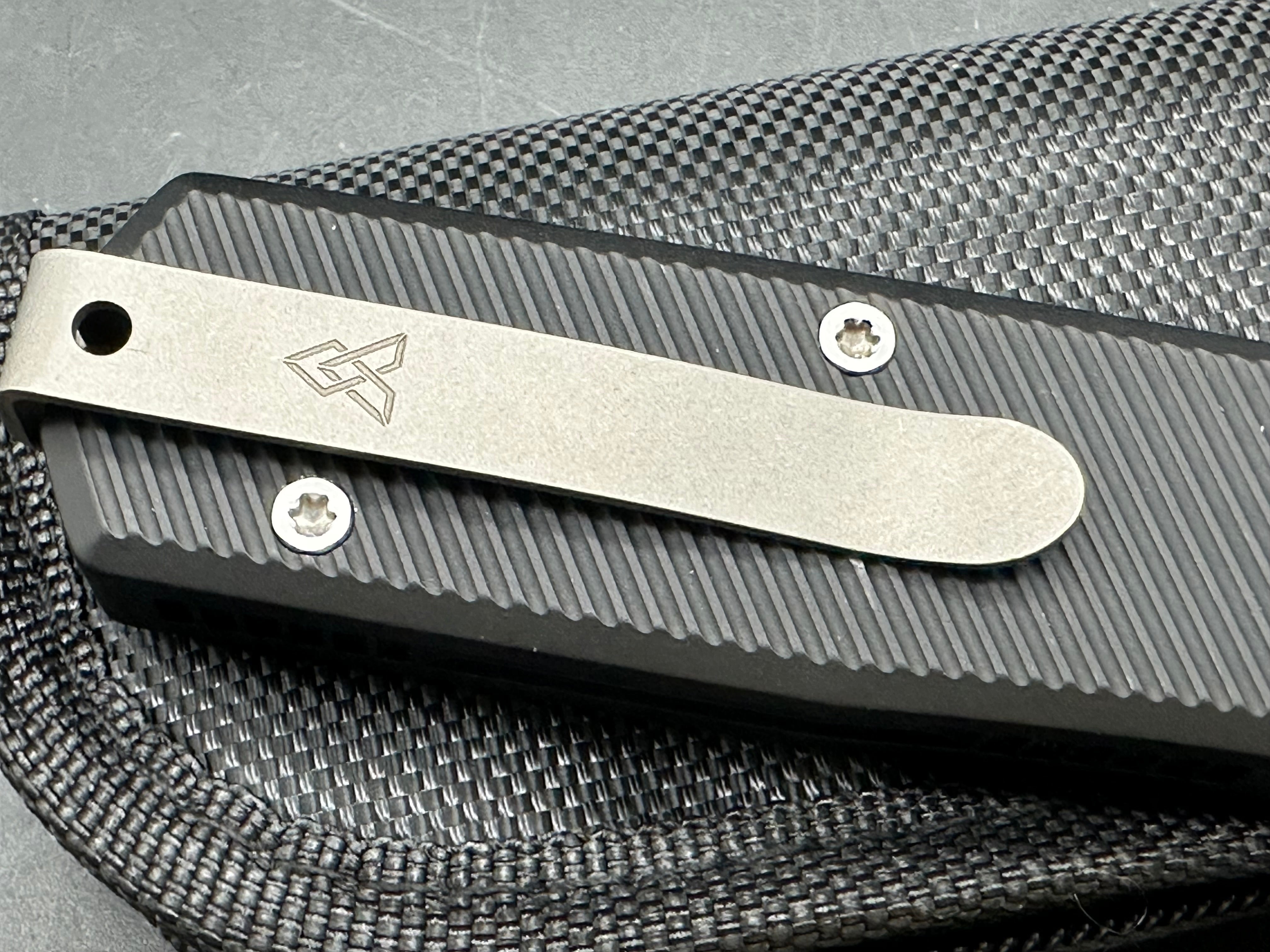 Axial Shift OTF Black MagnaCut Black Aluminum Purple Fat Carbon Fiber