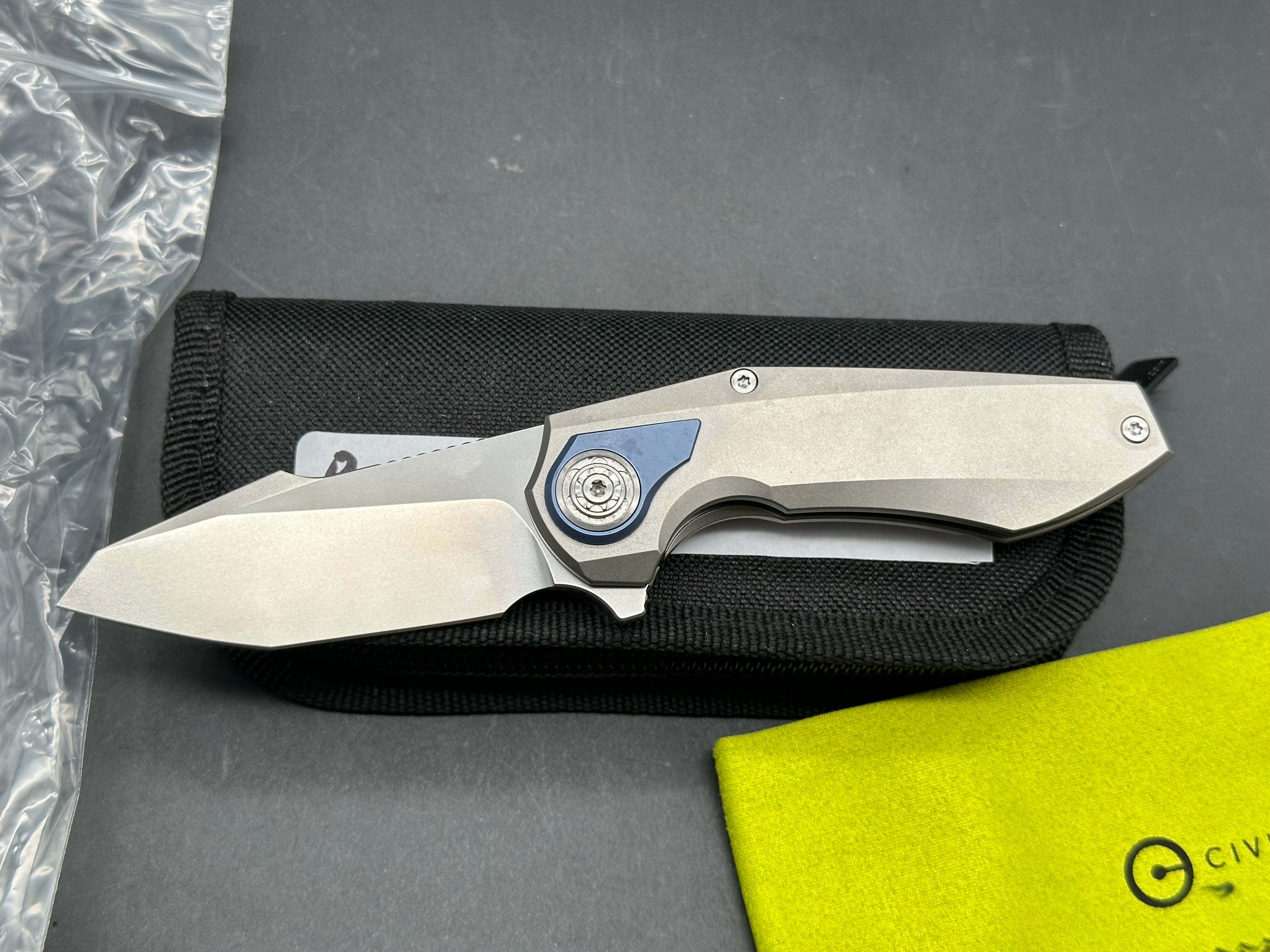 Raytop Znife titanium handle w/S35VN blade