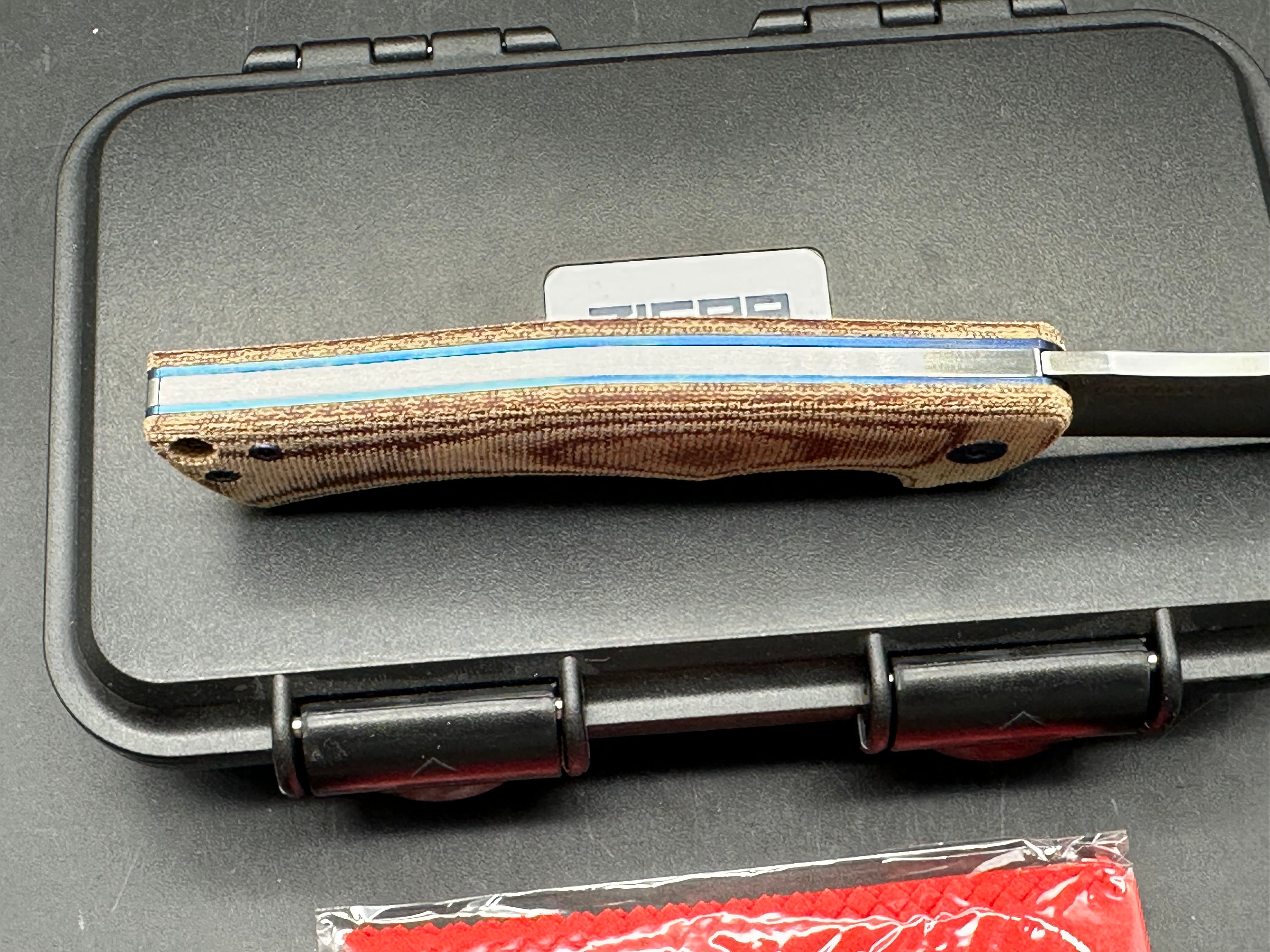 Zieba Heritage Slipjoint - Natural Micarta