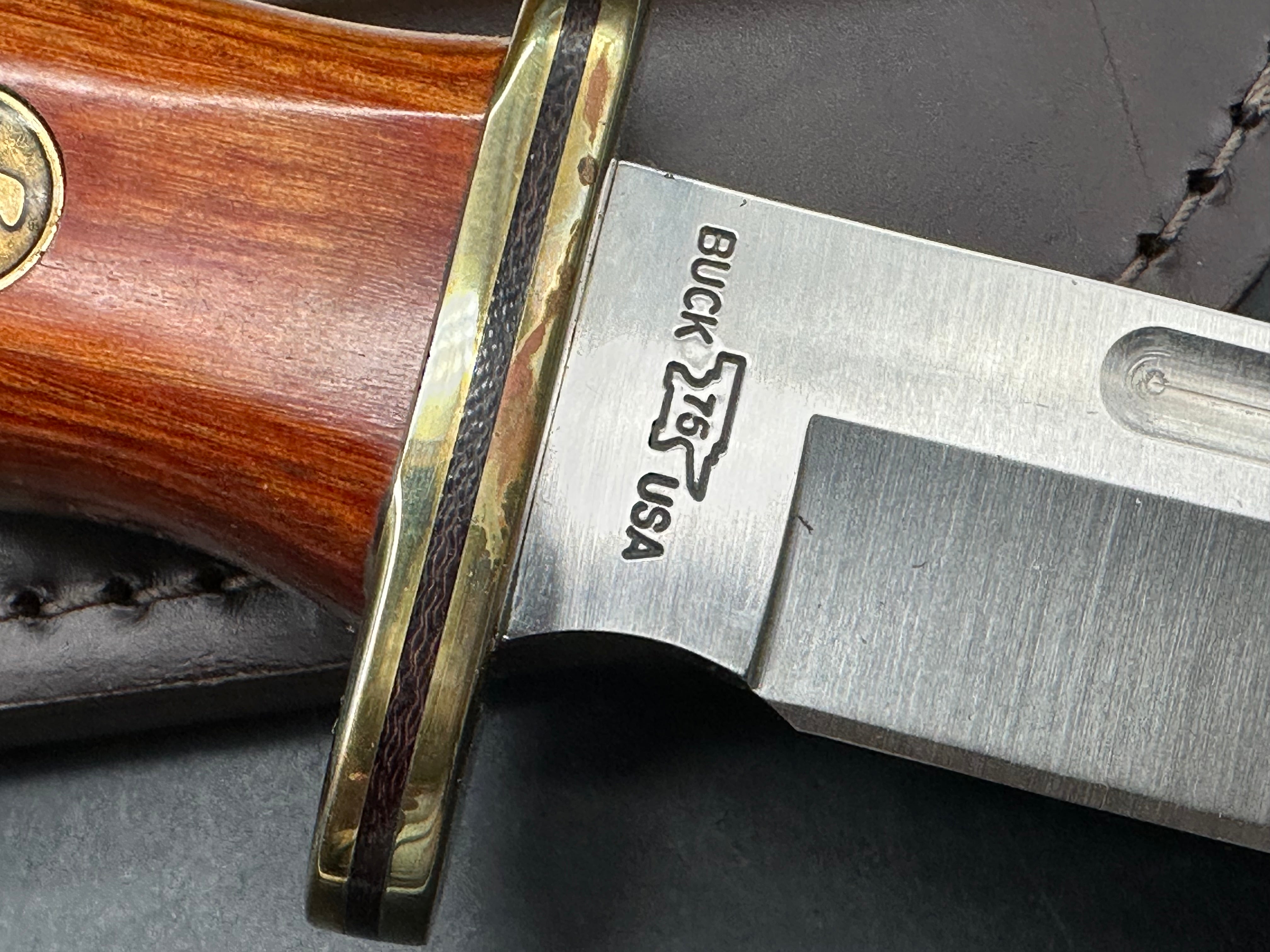 BUCK 119 ANNIVERSARY EDITION  SOME SMALL BLEMS ON GUARD