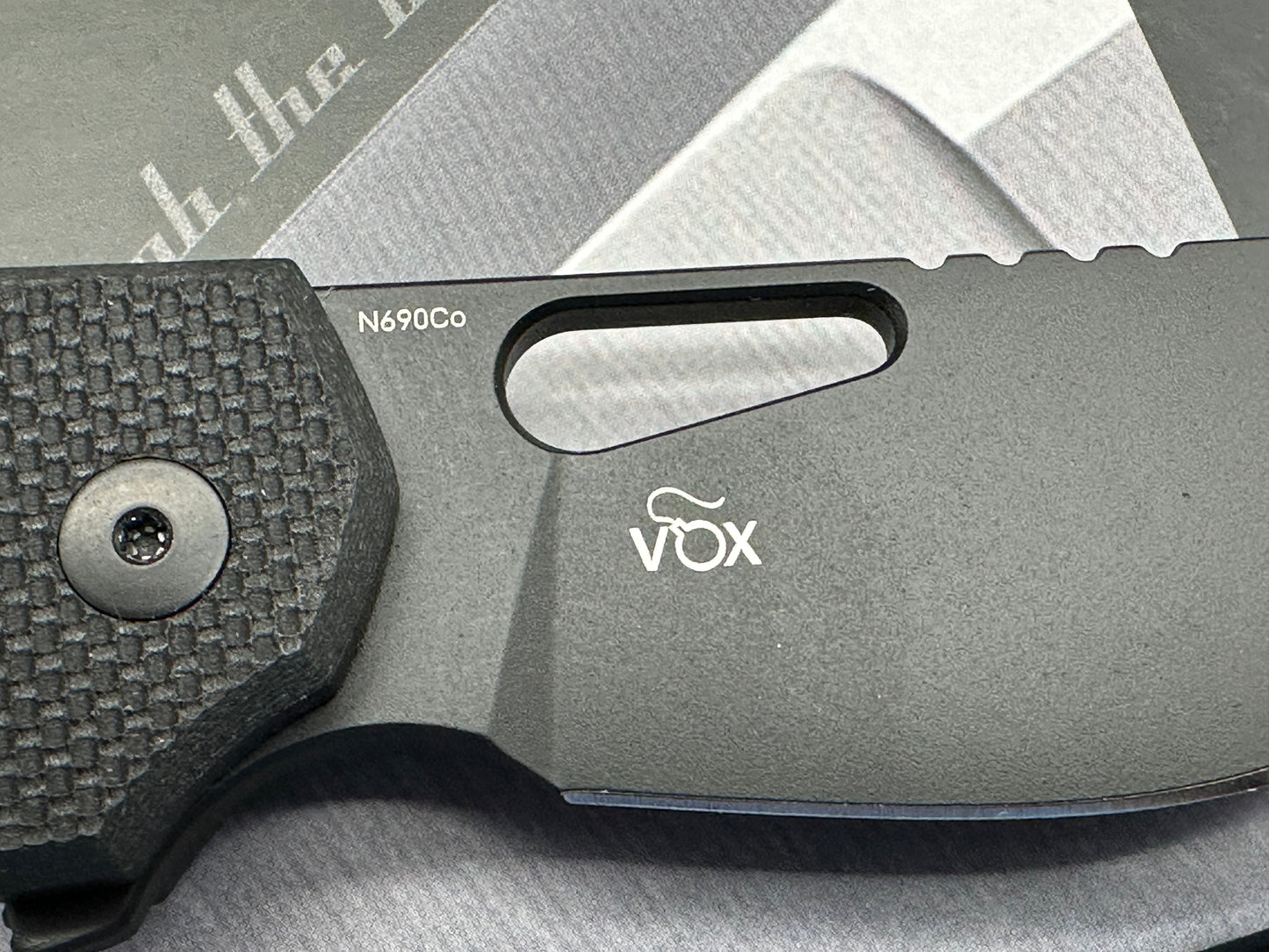 MKM - Vincent By Vox - Top Shield N690Co & Black G10