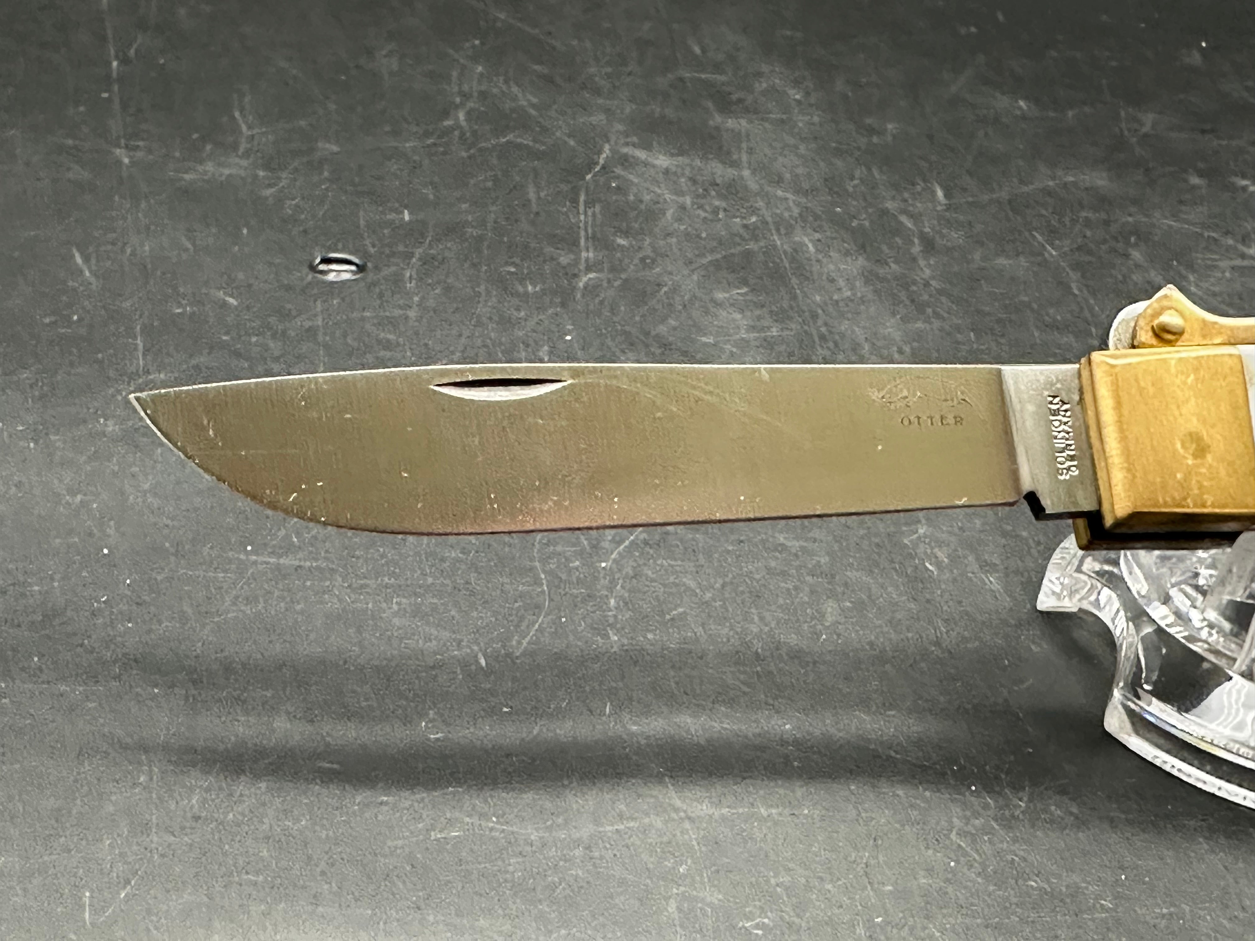 OTTO MESSER FROM SOLINGEN GERMANY STAG HANDLE