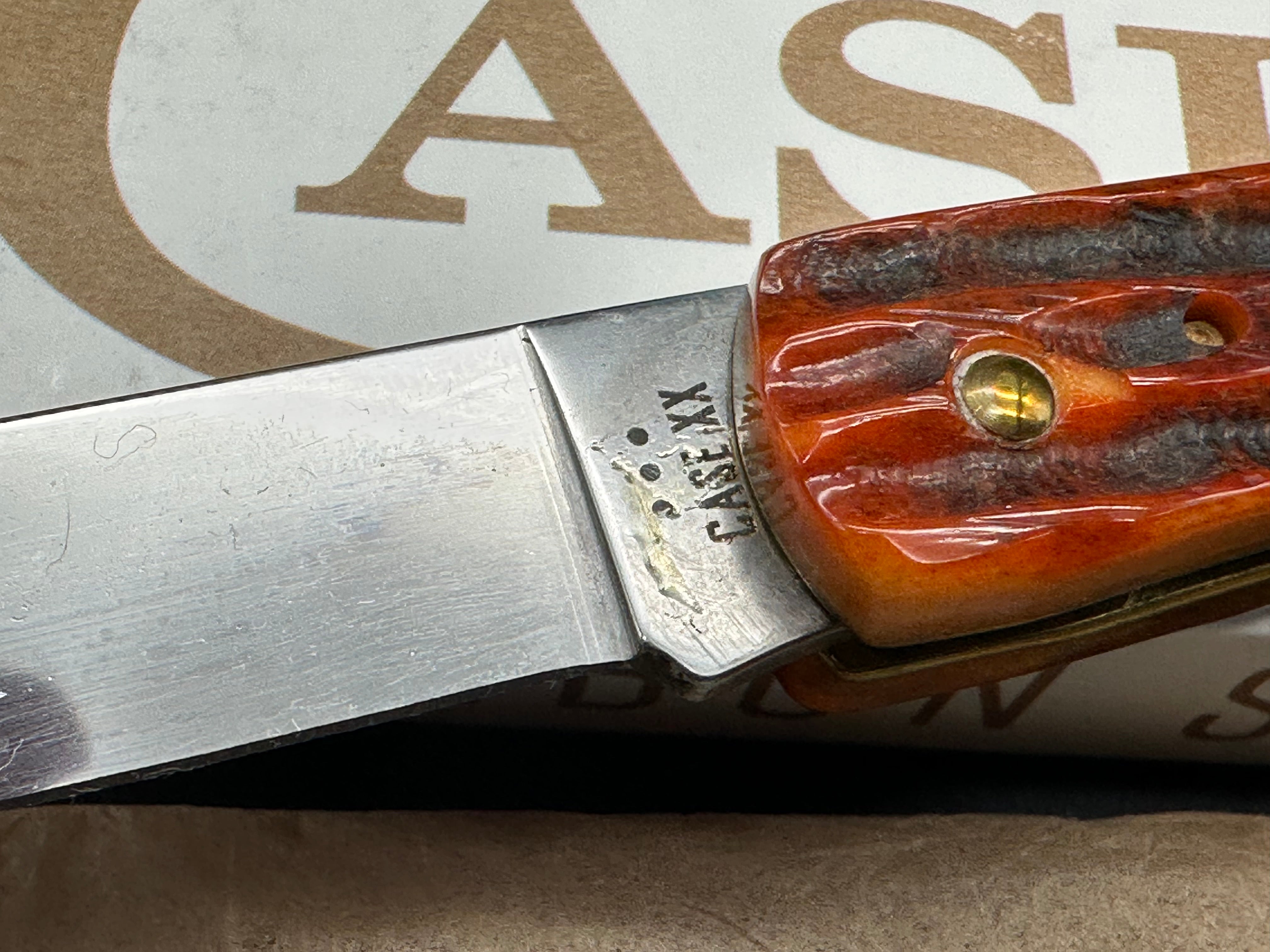 Case Sodbuster Jr autumn bone deep canyon carbon steel
