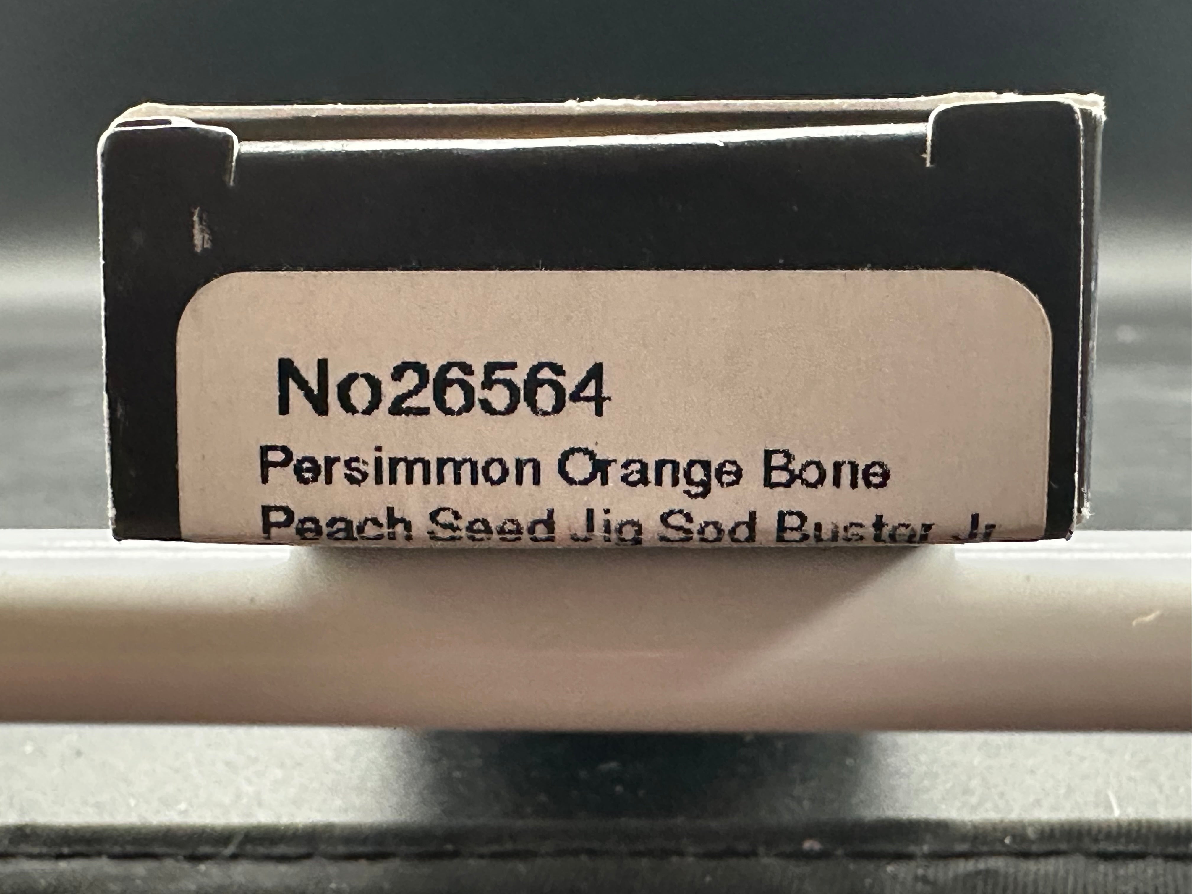 Case Sodbuster Jr persimmon orange bone stainless steel