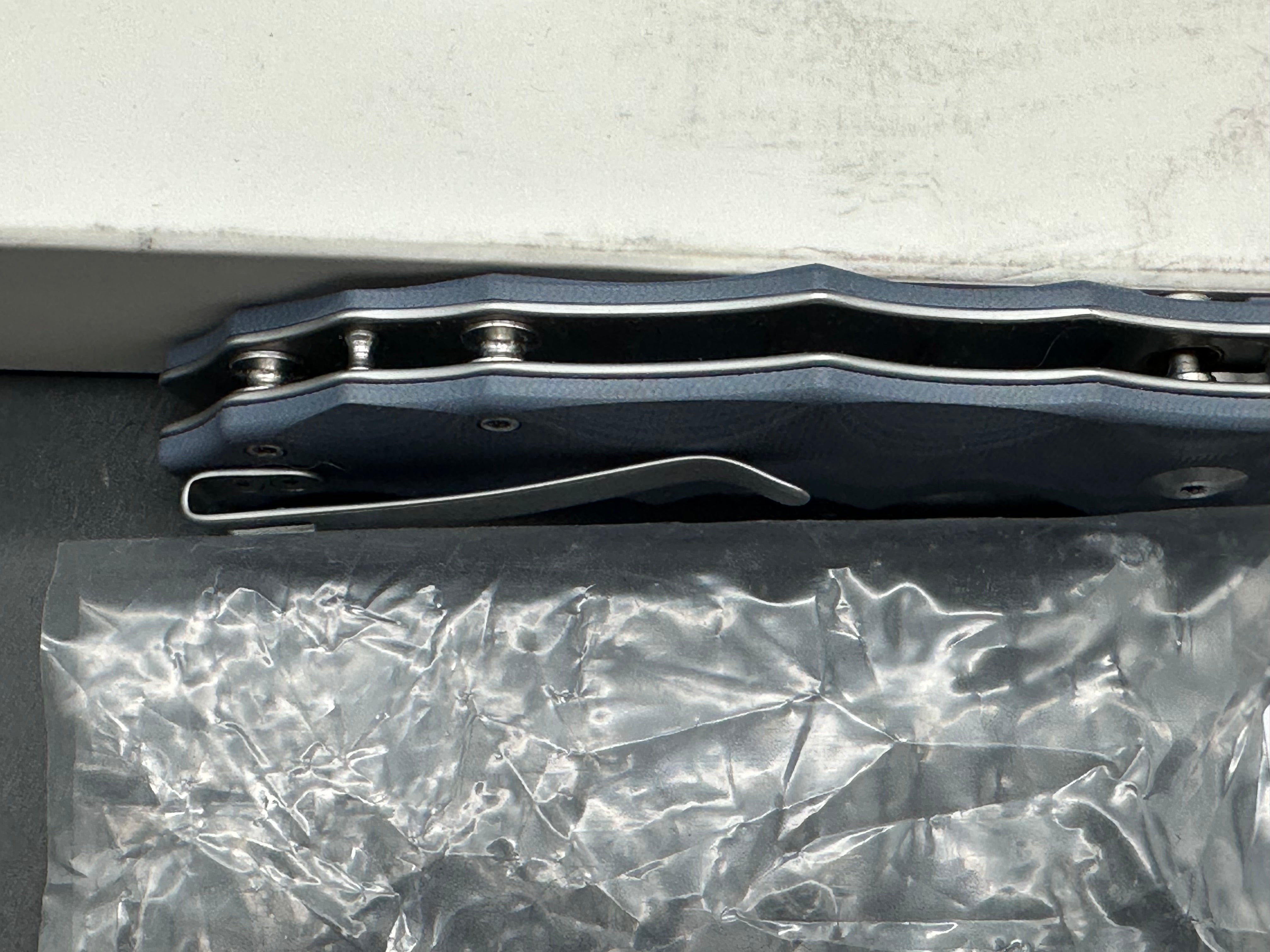 CIVIVI NATTERJACK MILLED NEUTRAL BLUE G10 HANDLE 14C28N