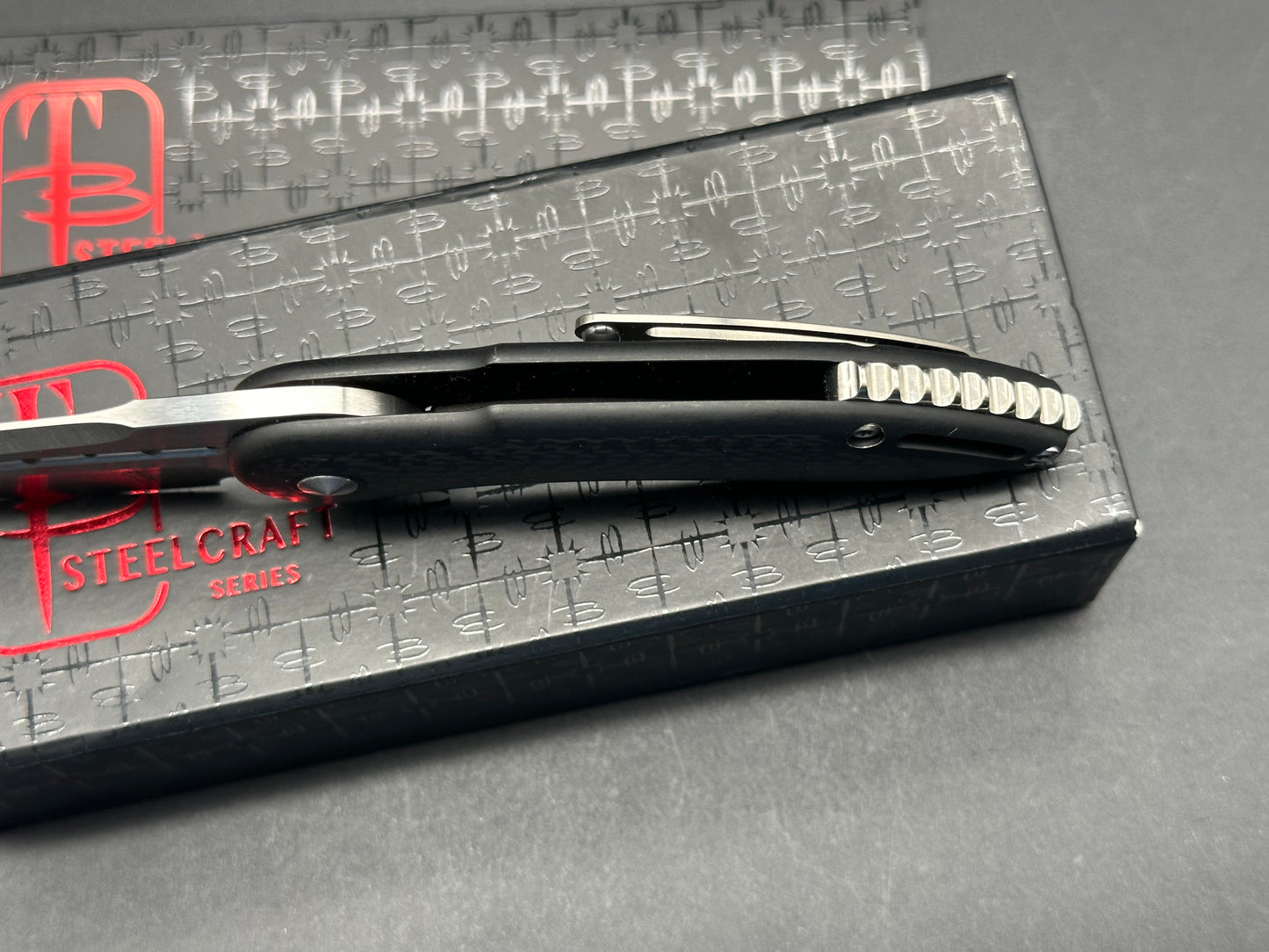 Steelcraft Mini Glimpse - Carbon Fiber Inlay, Nested frame lock