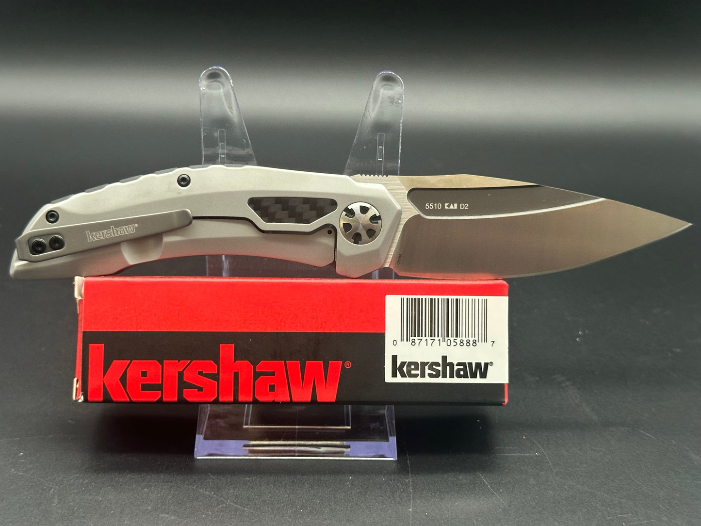 Kershaw Norad Frame Lock Knife Stainless Steel (3.25" Satin) 5510