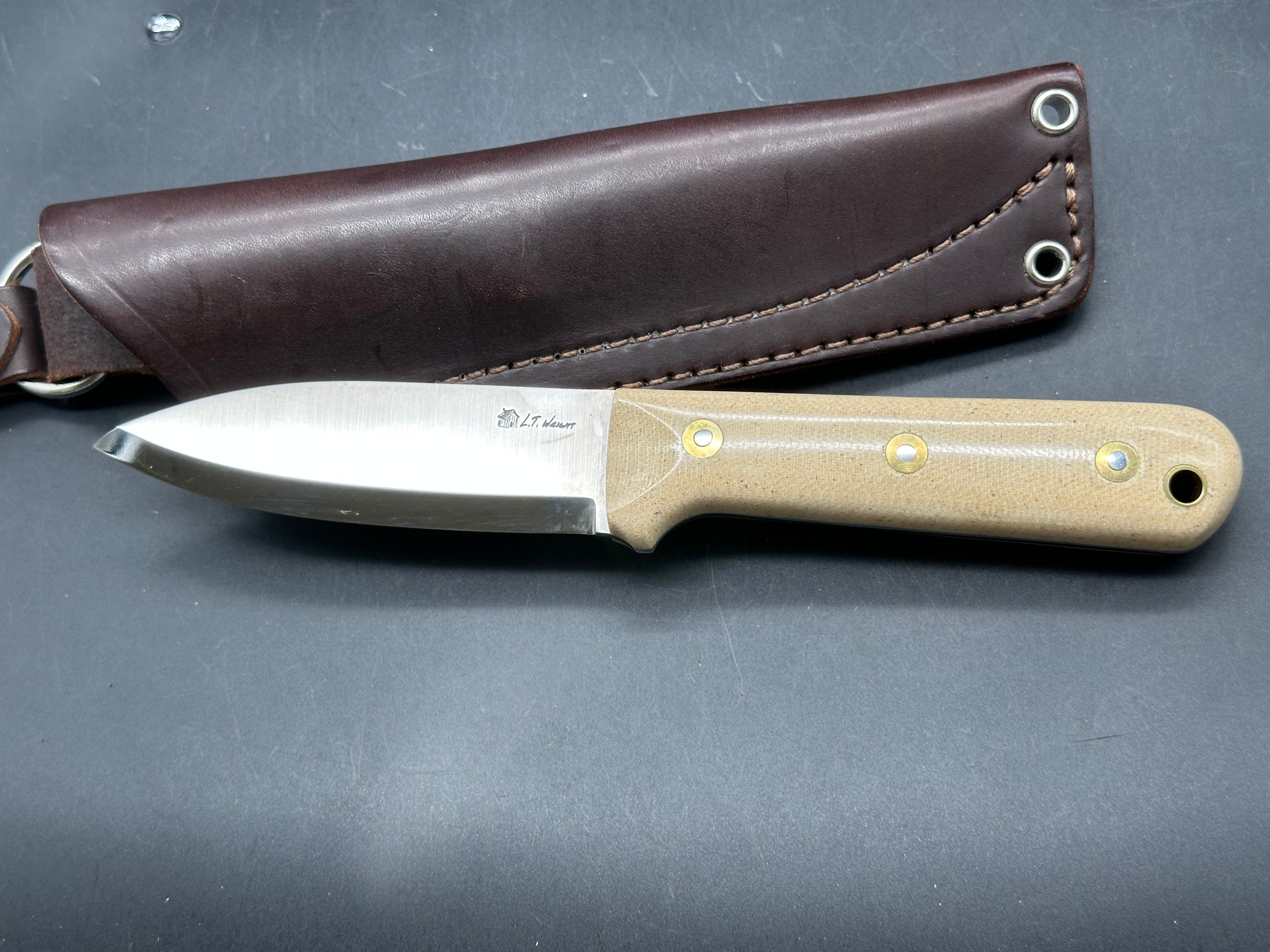 L. T. Wright Gen Scandi fixed blade knife