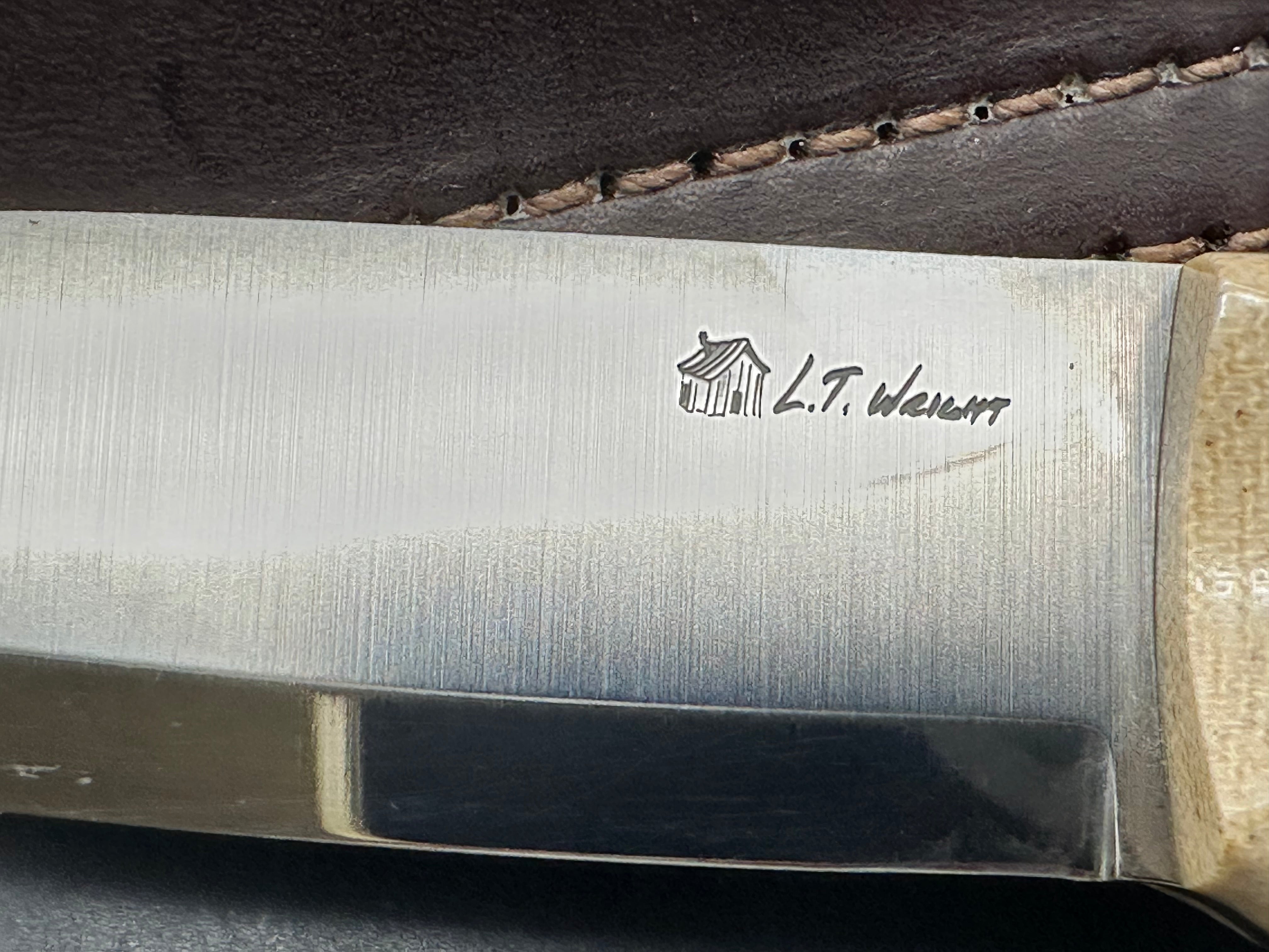 L. T. Wright Gen Scandi fixed blade knife