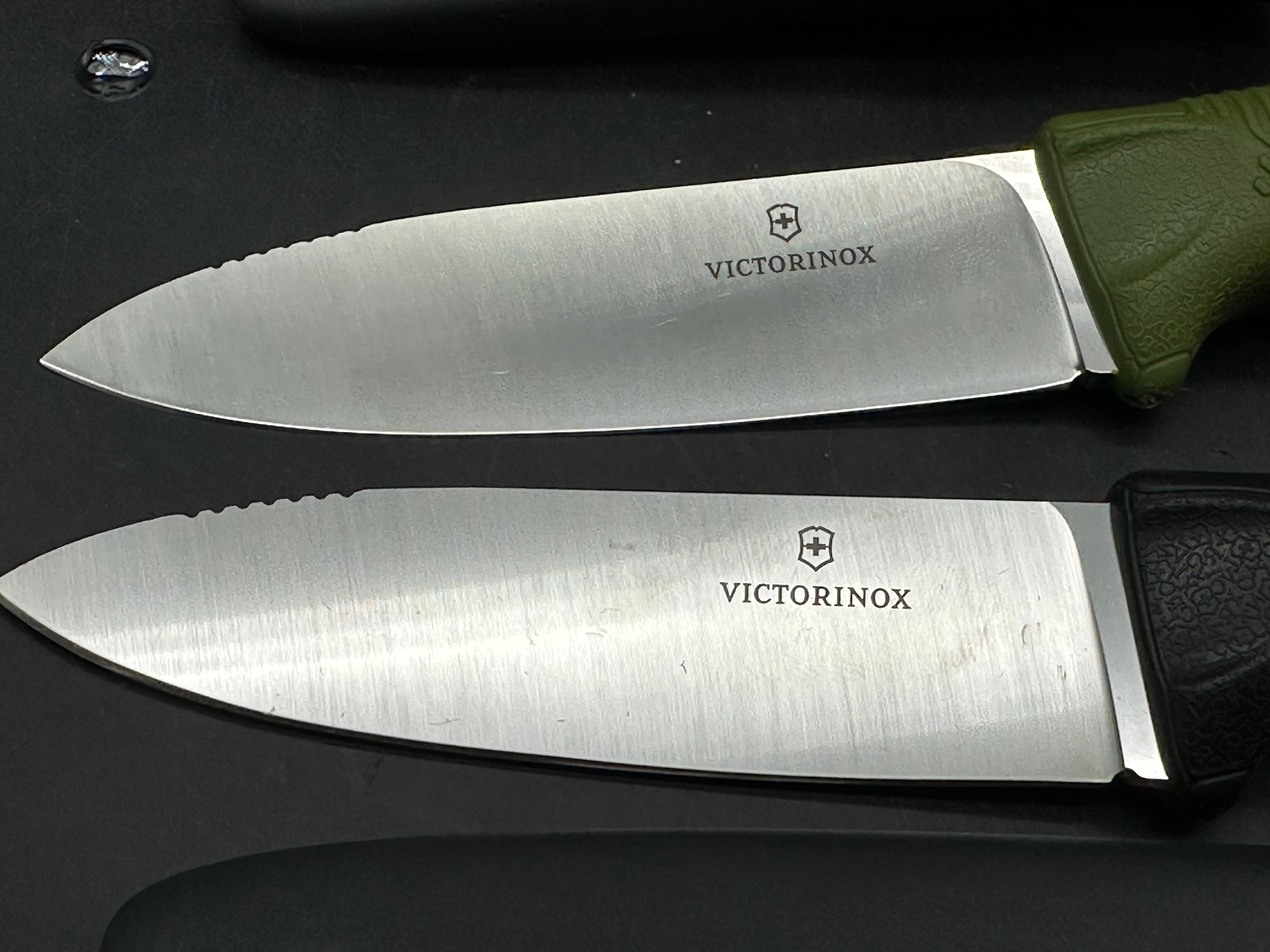 Victornox Ventures fixed blade knives (both knives are shown)