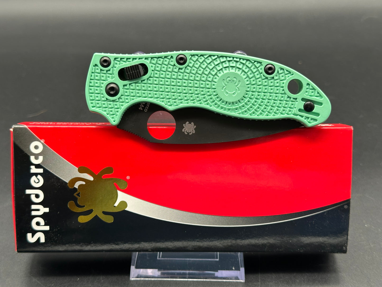 Spyderco Manix two blade HQ exclusive green with M4 steel