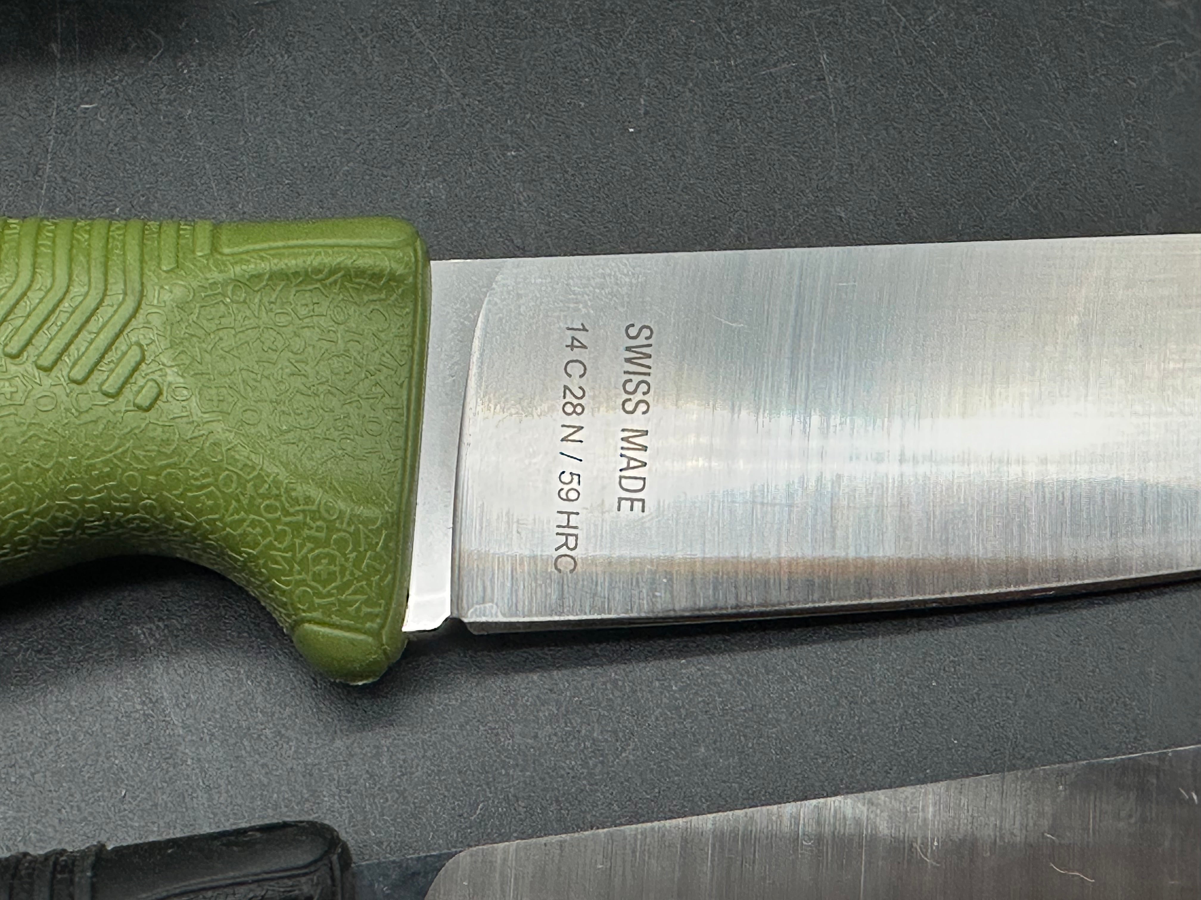 Victornox Ventures fixed blade knives (both knives are shown)