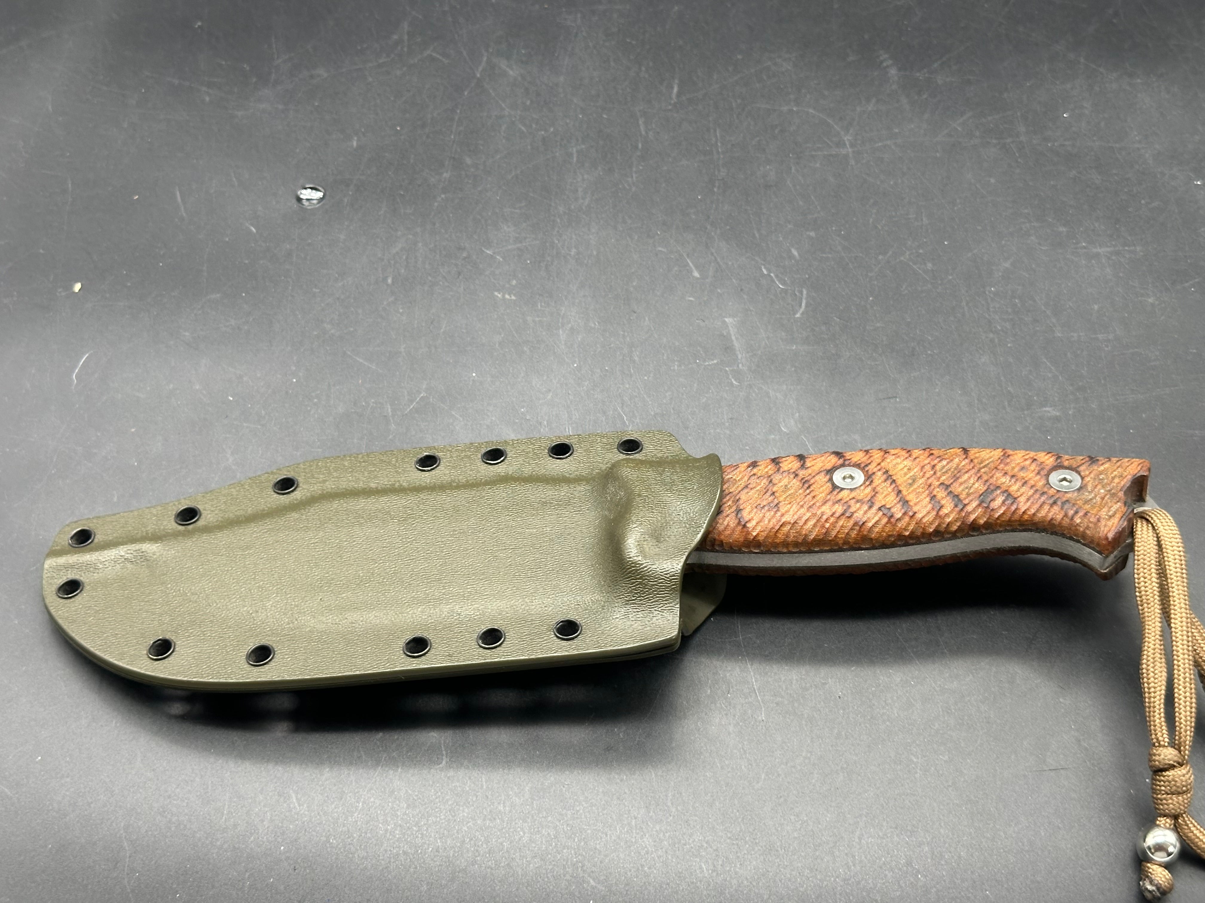 Work Tough Knives Asset Bohler K329 fixed blade knife