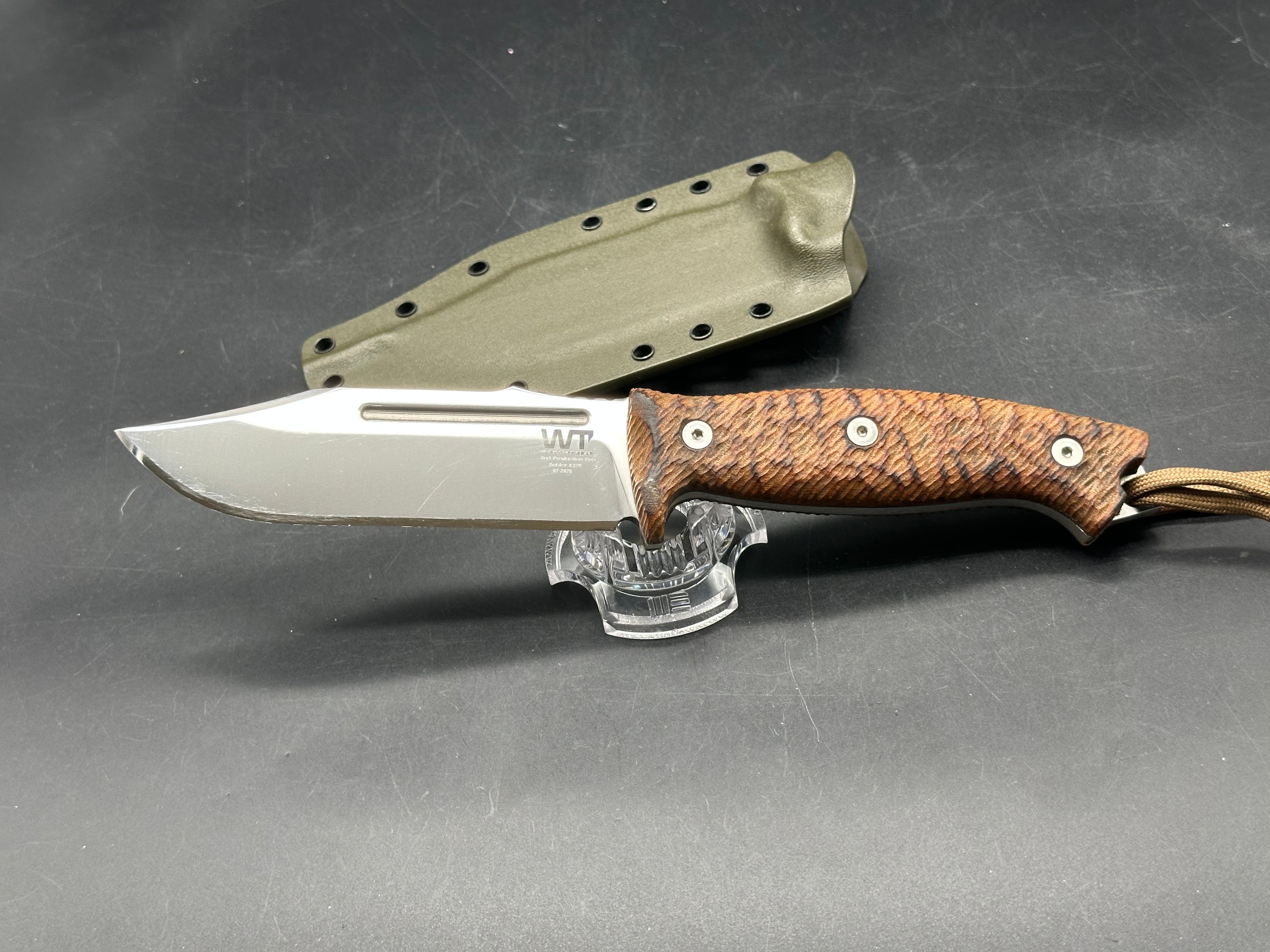 Work Tough Knives Asset Bohler K329 fixed blade knife