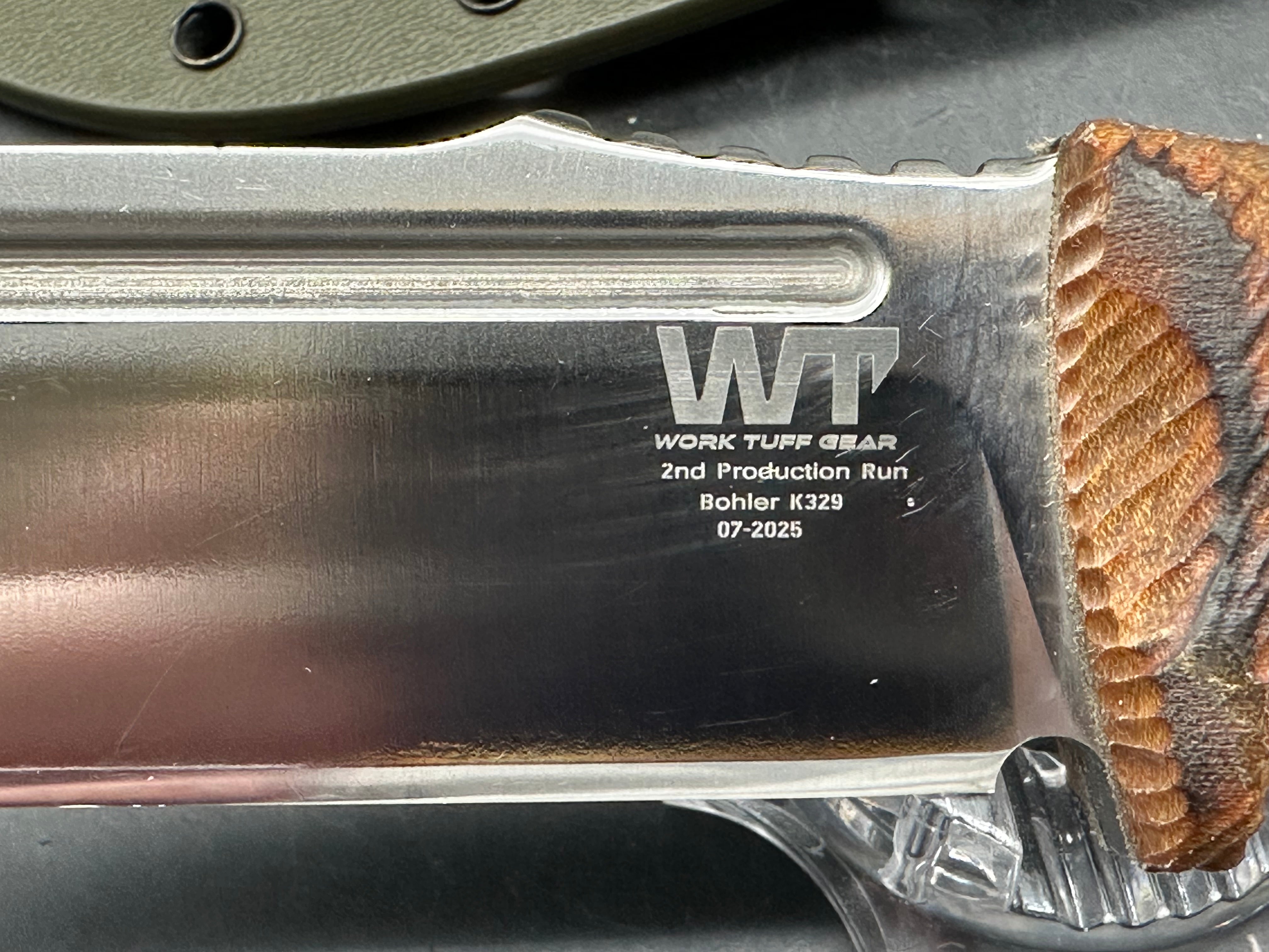 Work Tough Knives Asset Bohler K329 fixed blade knife