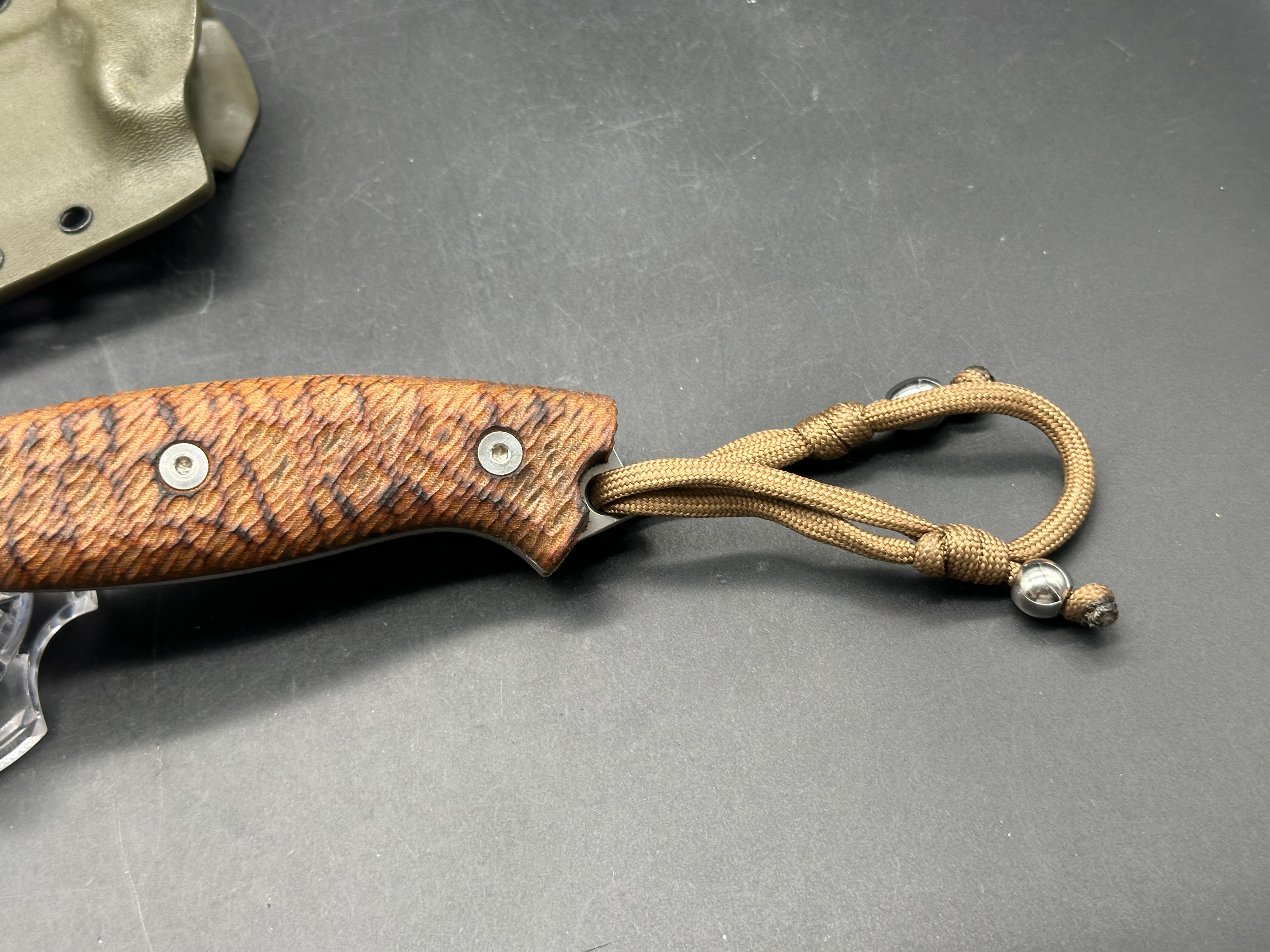Work Tough Knives Asset Bohler K329 fixed blade knife