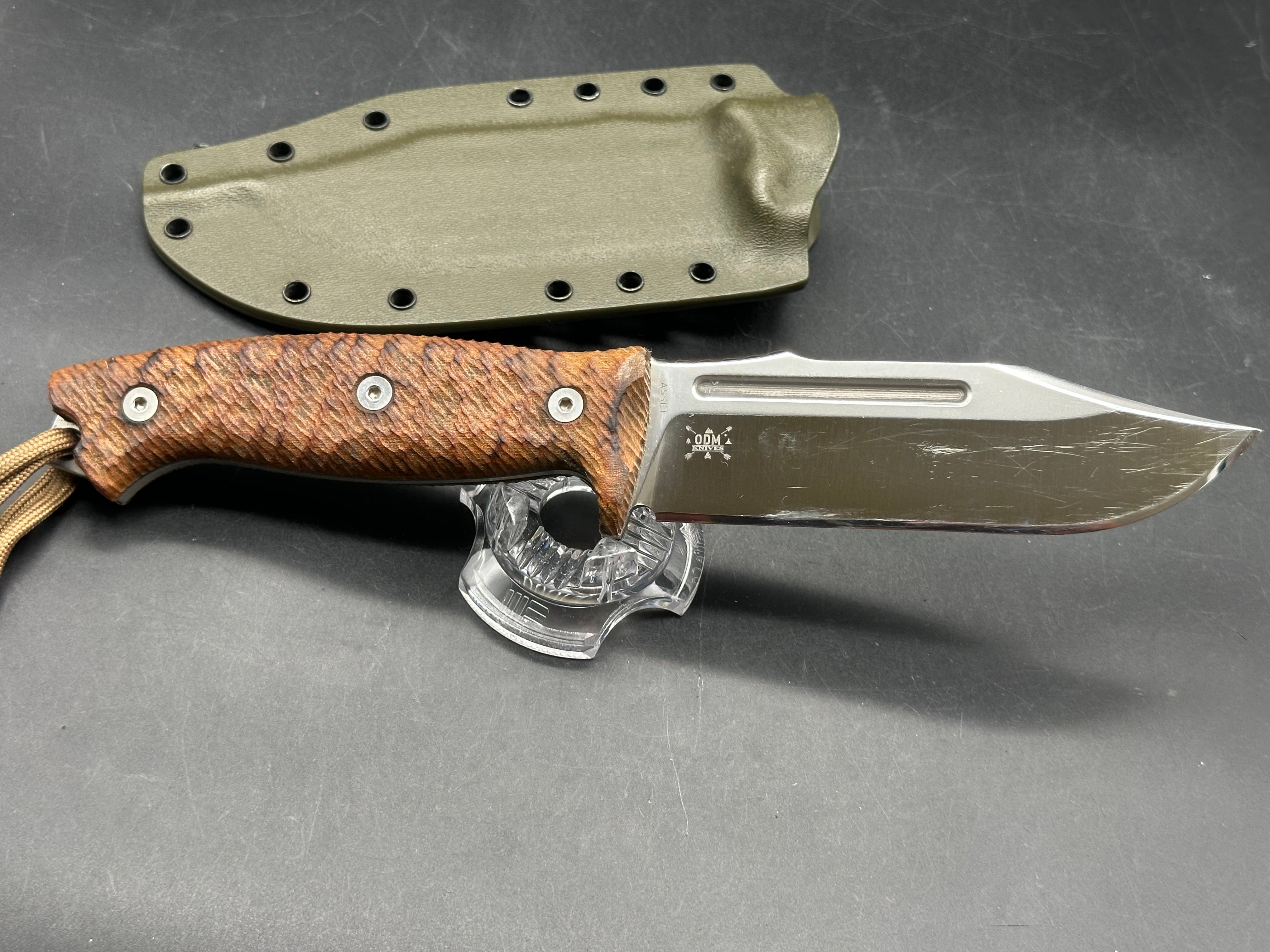 Work Tough Knives Asset Bohler K329 fixed blade knife