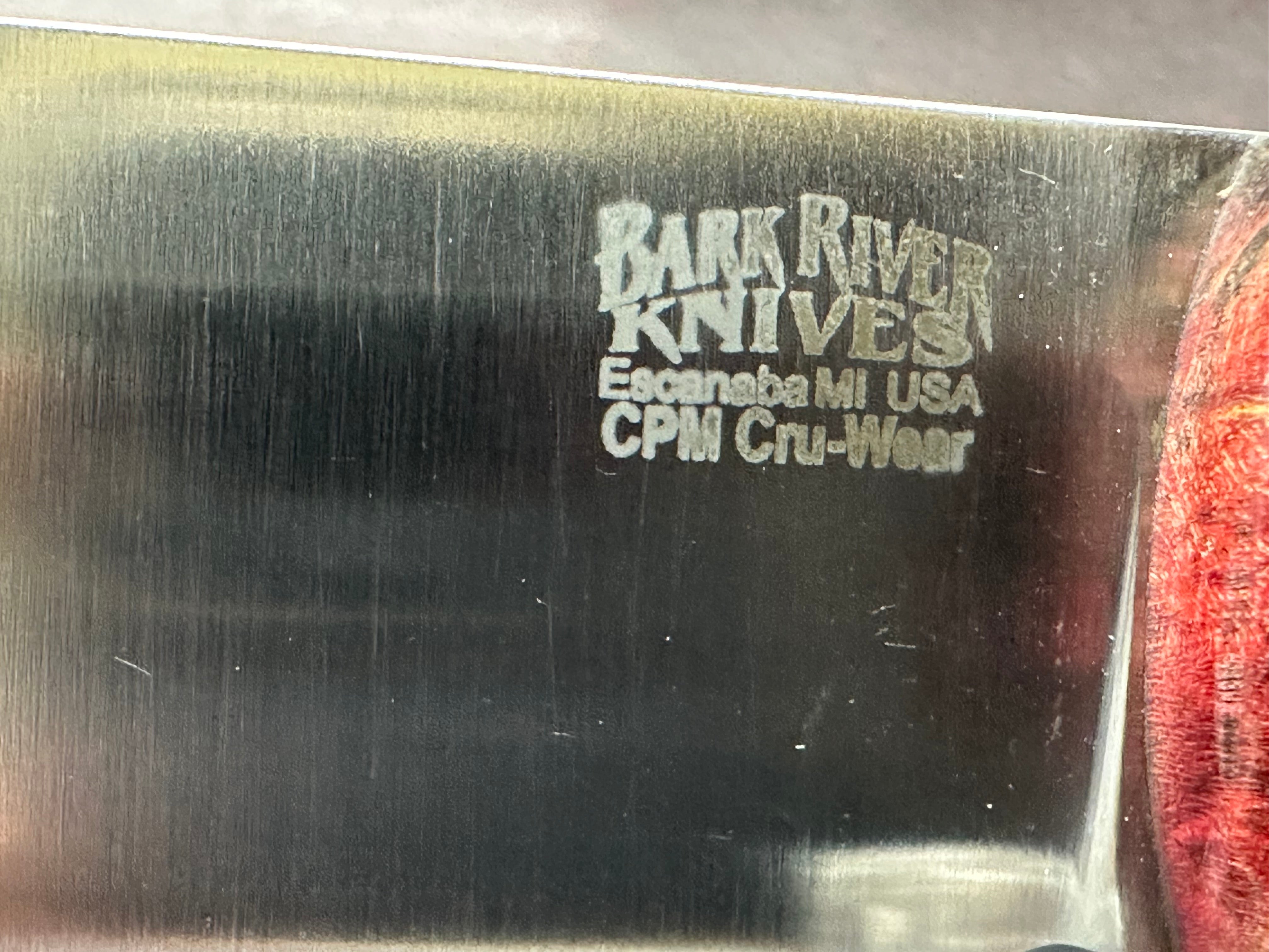 Bark River / Loveless Cru-Wear 1st Production Run fixed blade knife